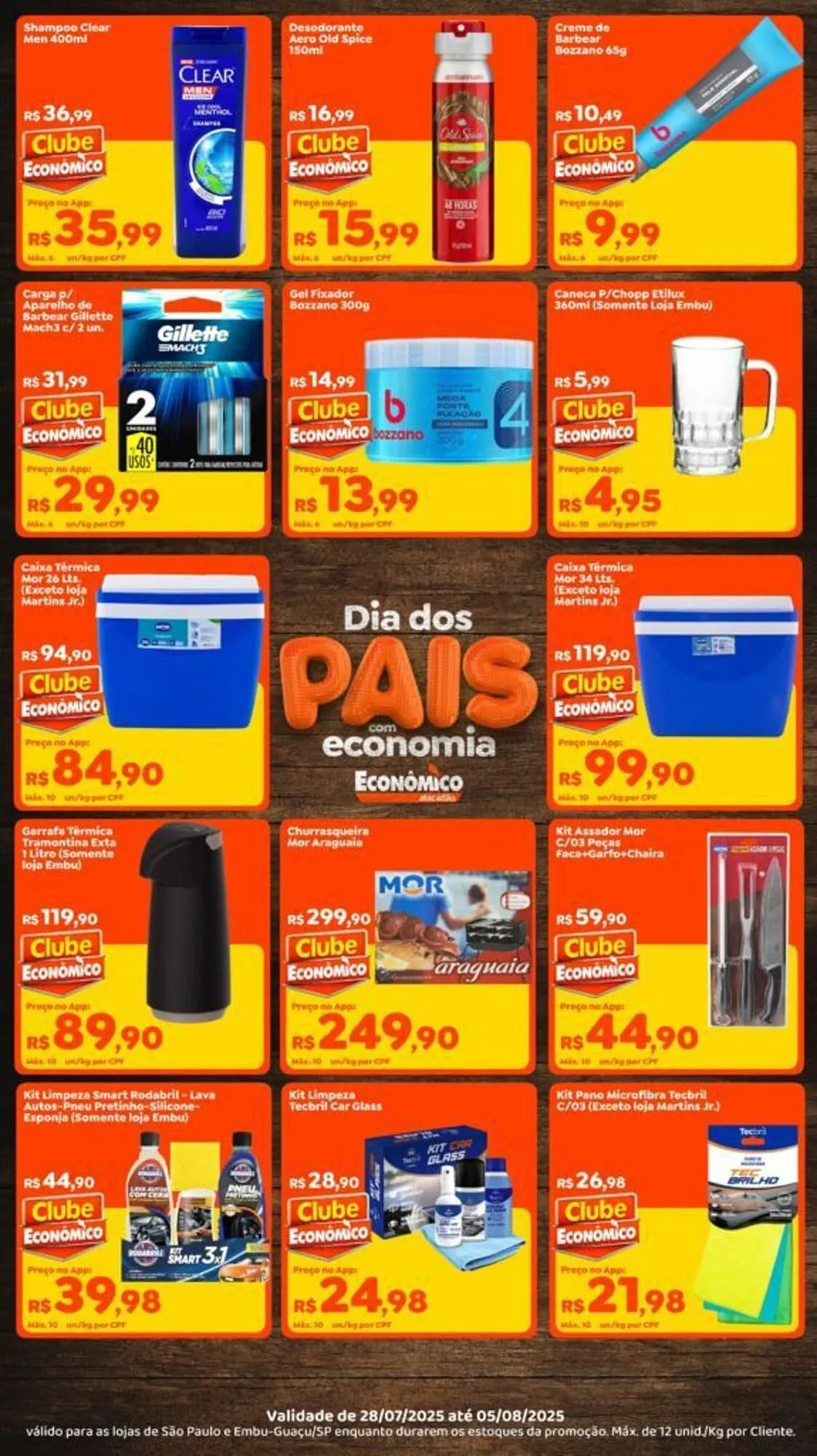 Encarte de Catálogo Econômico Atacadão 28 de julho até 5 de agosto 2025 - Pagina 4