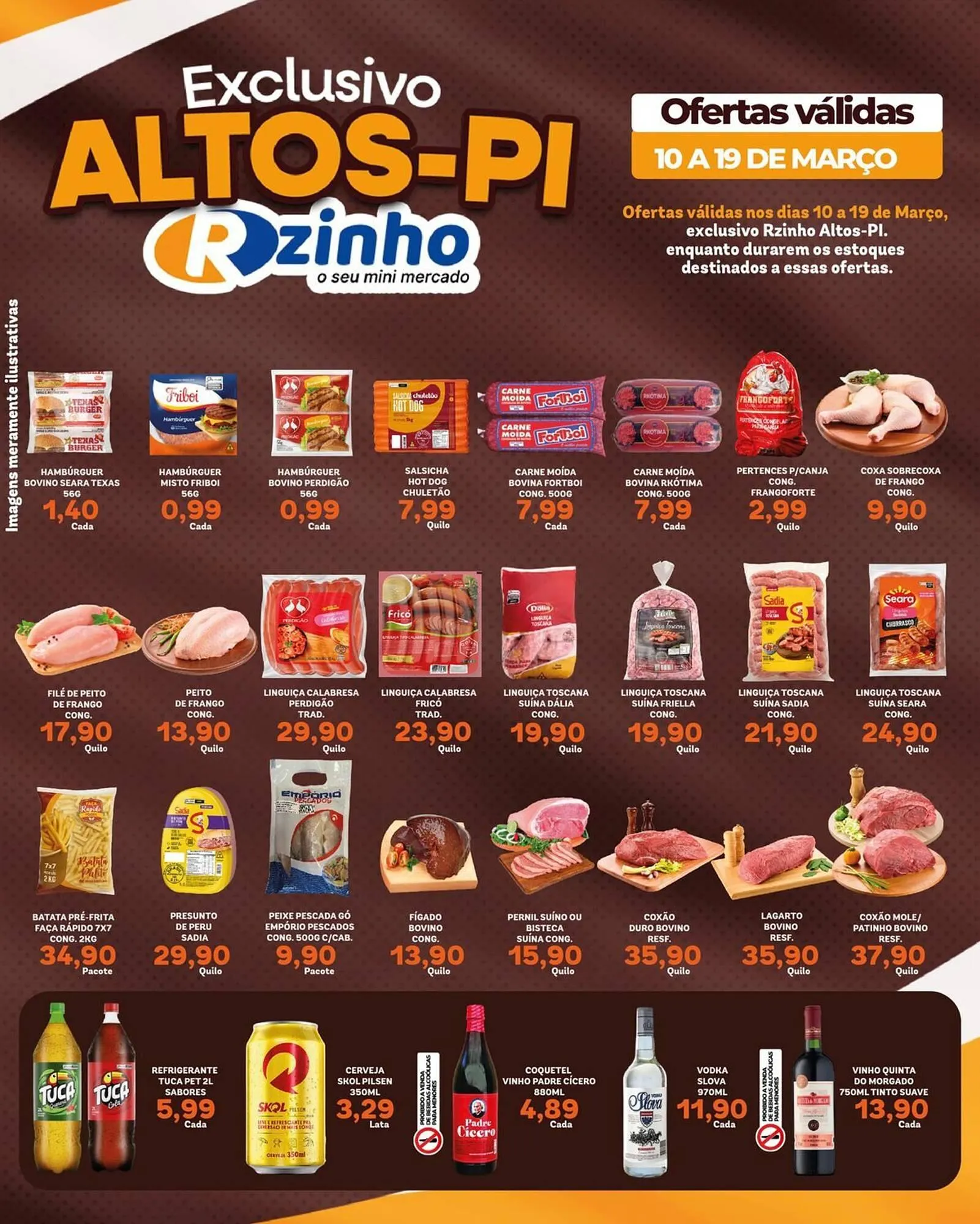 Encarte de Catálogo Carvalho Supermercado 10 de março até 19 de março 2026 - Pagina 3