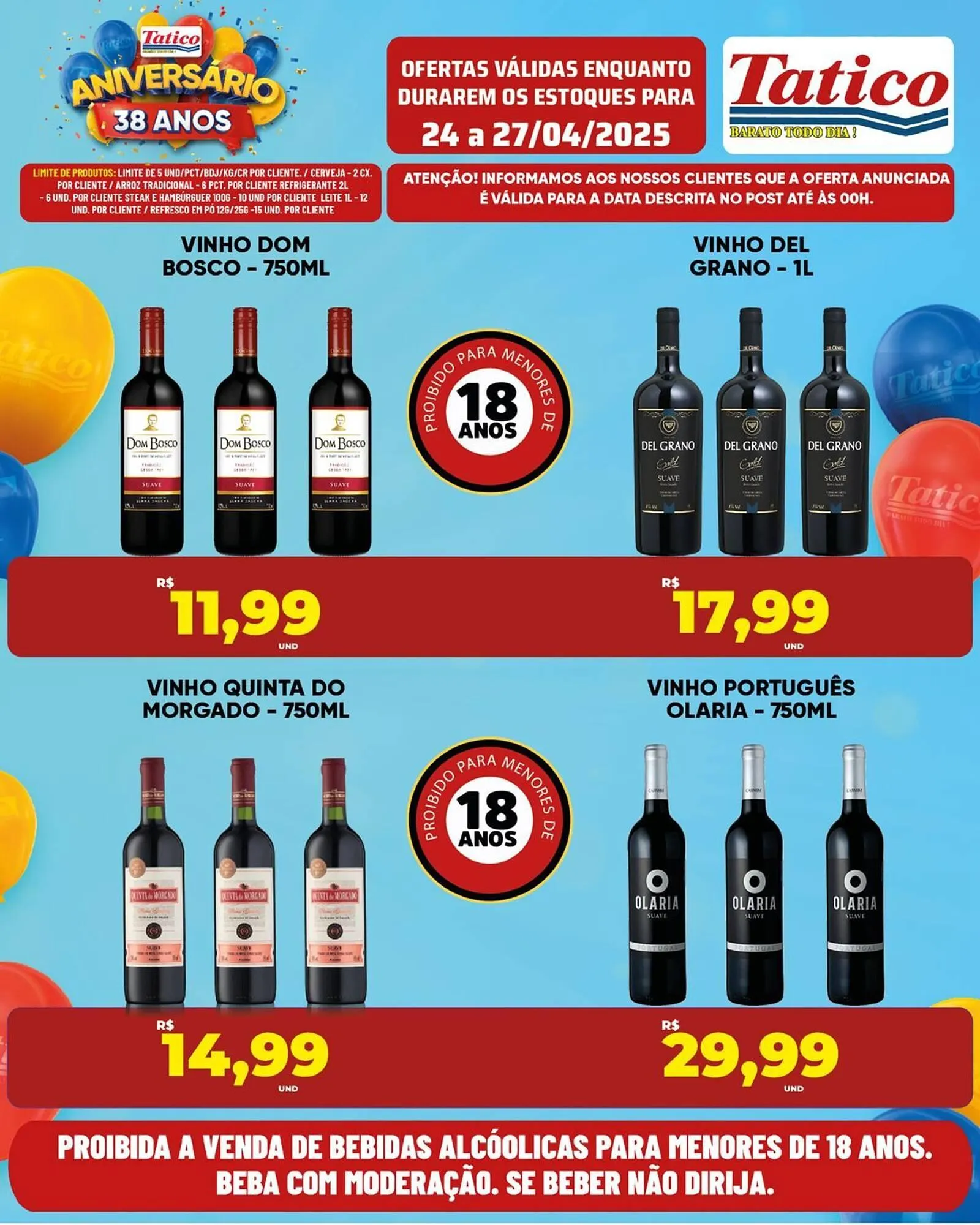 Encarte de Catálogo Tatico 24 de abril até 28 de abril 2025 - Pagina 6