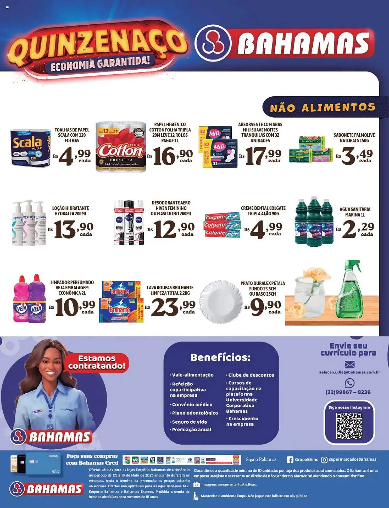 Encarte de Catálogo Bahamas Supermercados 5 de maio até 18 de maio 2025 - Pagina 16