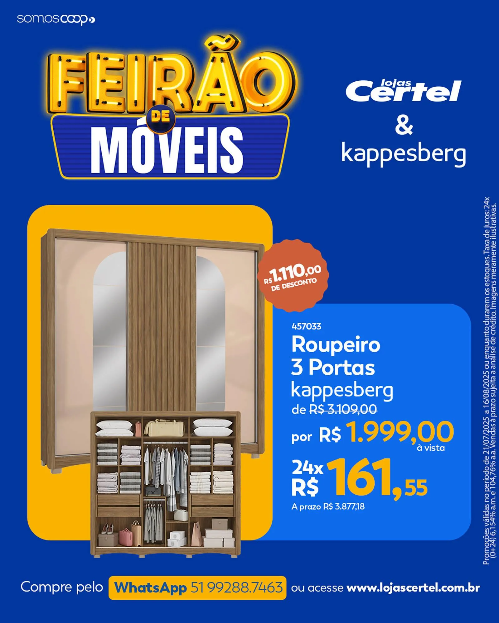 Encarte de Catálogo Lojas Certel 5 de agosto até 16 de agosto 2025 - Pagina 1