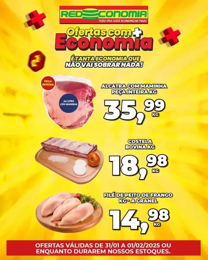 Encarte de Ofertas Rede Economia 31 de janeiro até 1 de fevereiro 2025 - Pagina 6