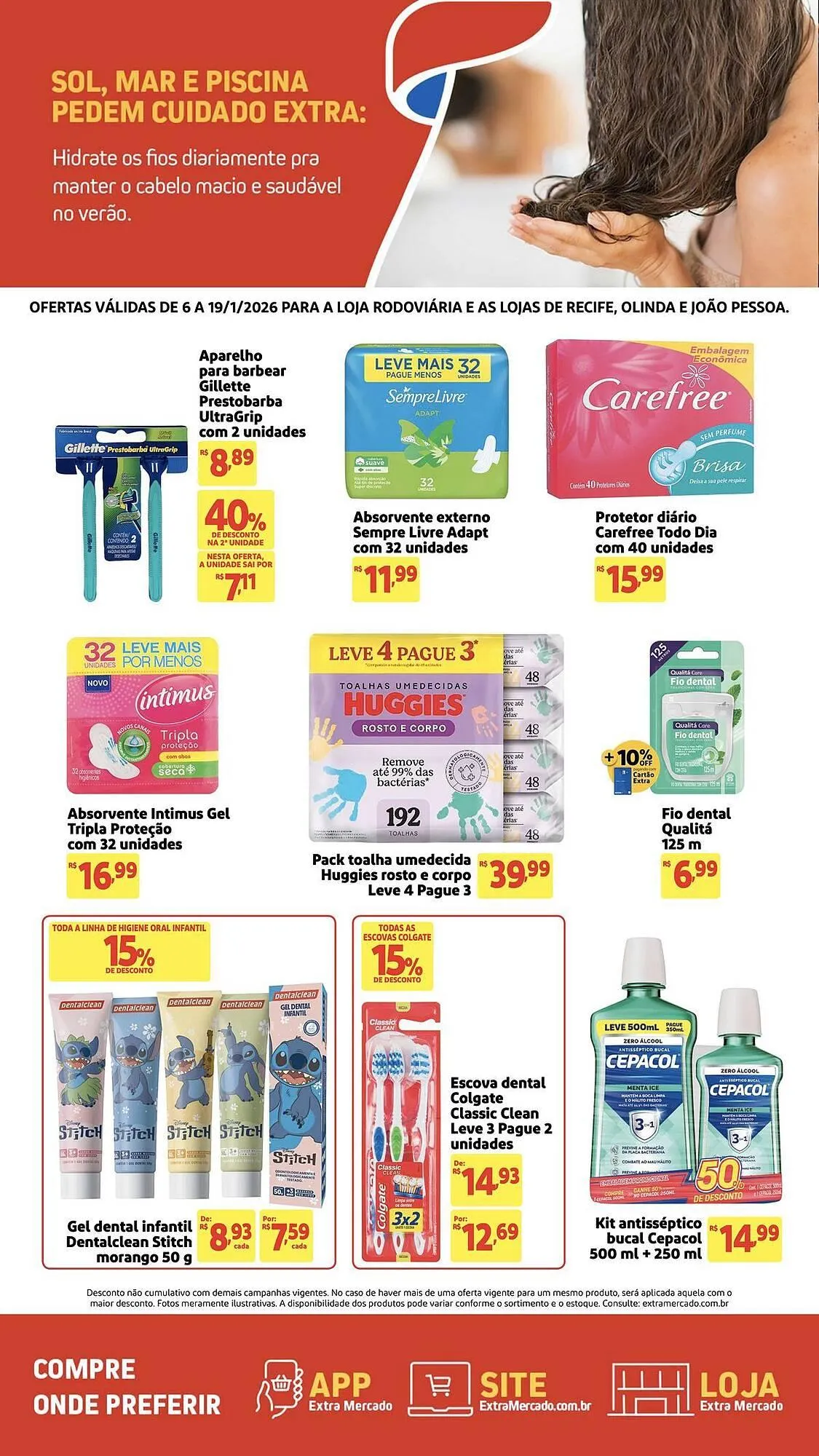 Encarte de Encarte Mercado Extra 6 de janeiro até 19 de janeiro 2026 - Pagina 2