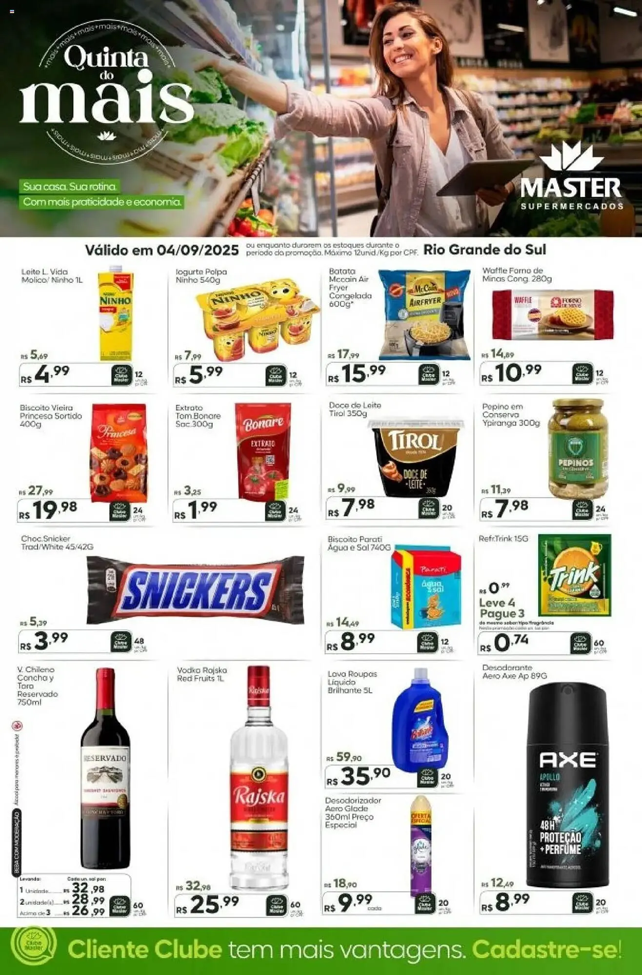 Folheto Master Supermercados - 1
