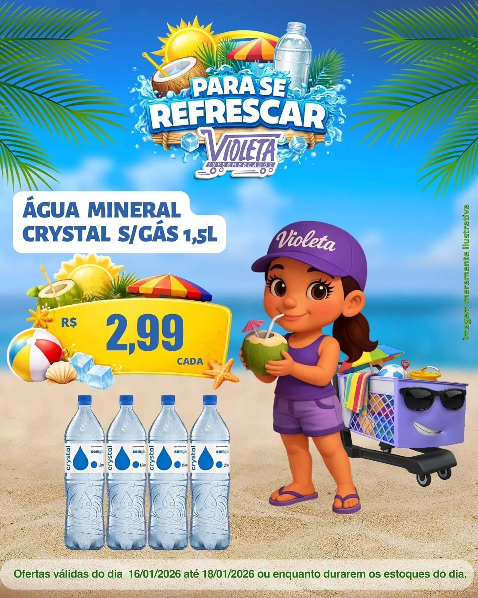 Encarte de Catálogo Violeta Supermercados 16 de janeiro até 18 de janeiro 2026 - Pagina 4