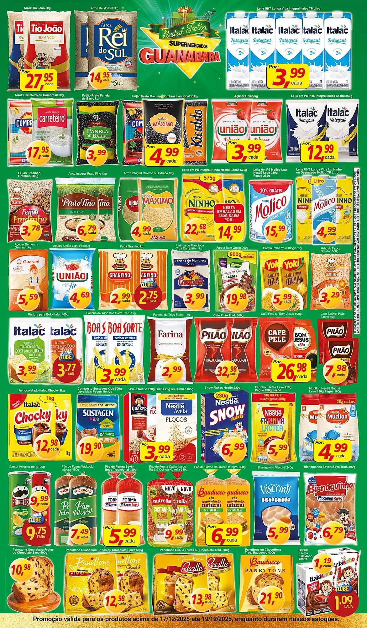 Encarte de Encarte Supermercados Guanabara 17 de dezembro até 19 de dezembro 2025 - Pagina 2