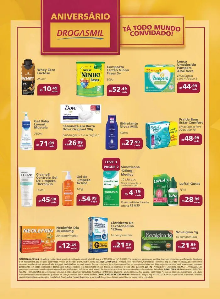 Encarte de Aniversário Drogasmil  3 de maio até 2 de junho 2024 - Pagina 11