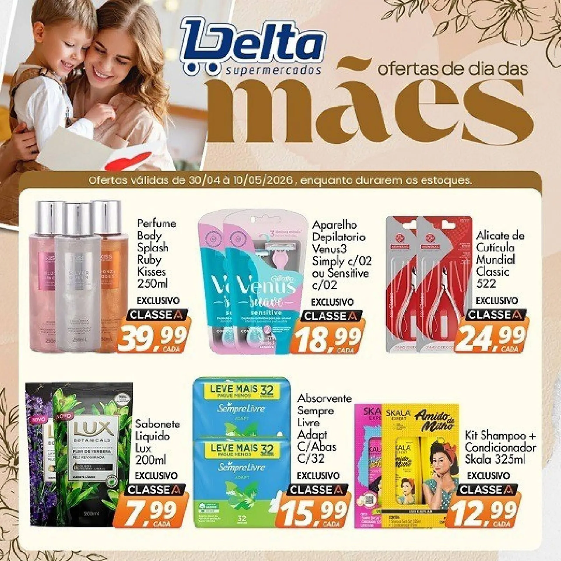 Encarte de Catálogo Delta Supermercados 30 de abril até 10 de maio 2026 - Pagina 3