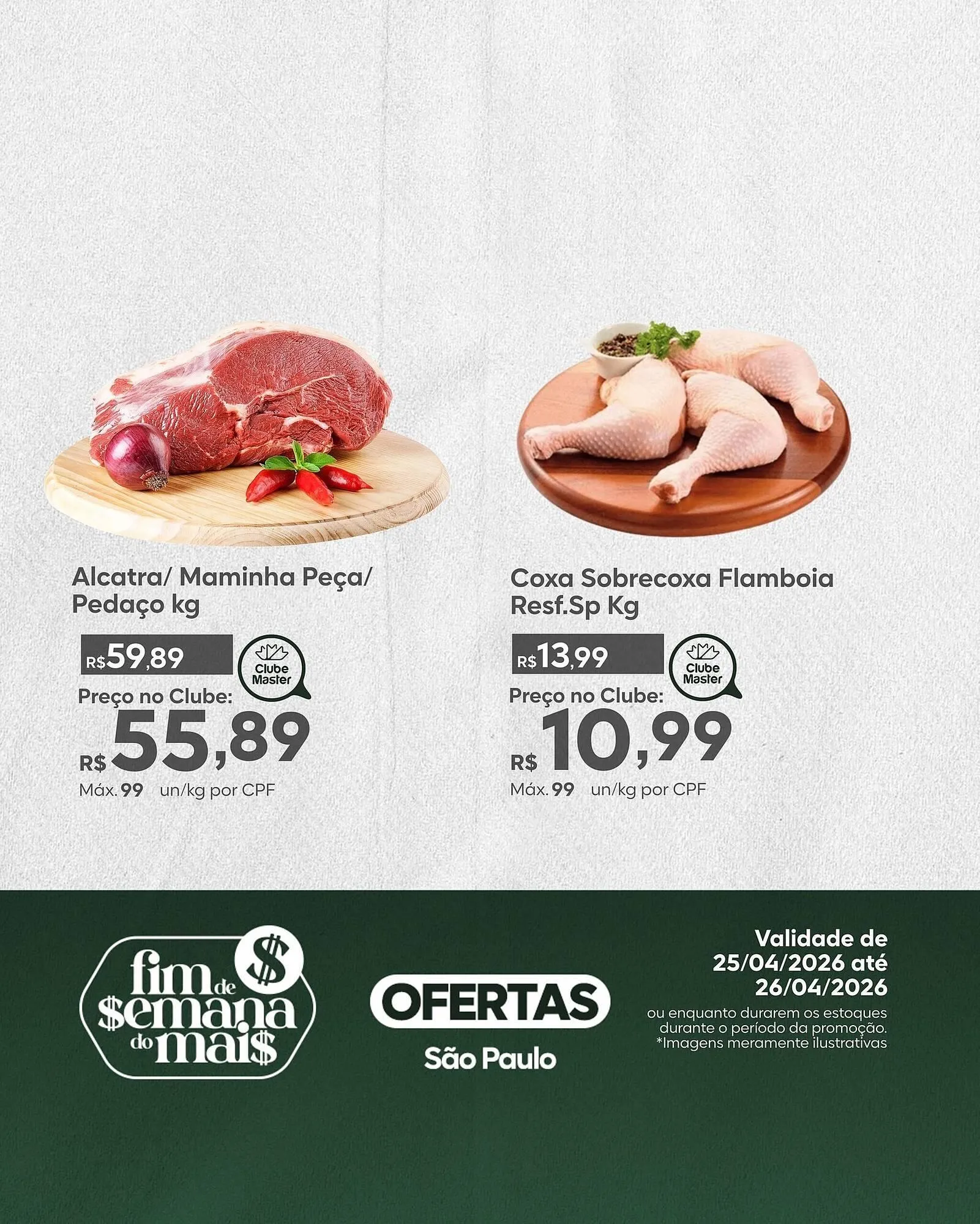 Encarte de Folheto Master Supermercados 25 de abril até 26 de abril 2026 - Pagina 2