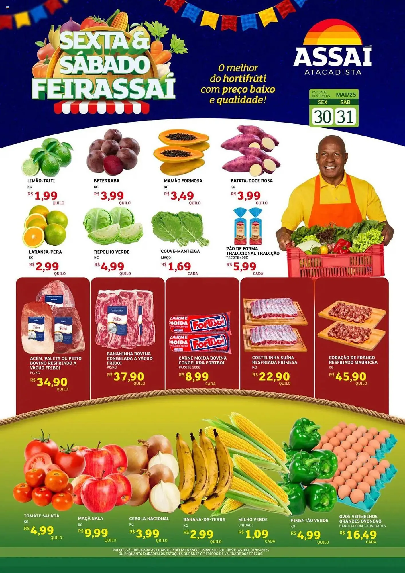 Encarte de Catálogo Assaí Atacadista 30 de maio até 1 de junho 2025 - Pagina 1