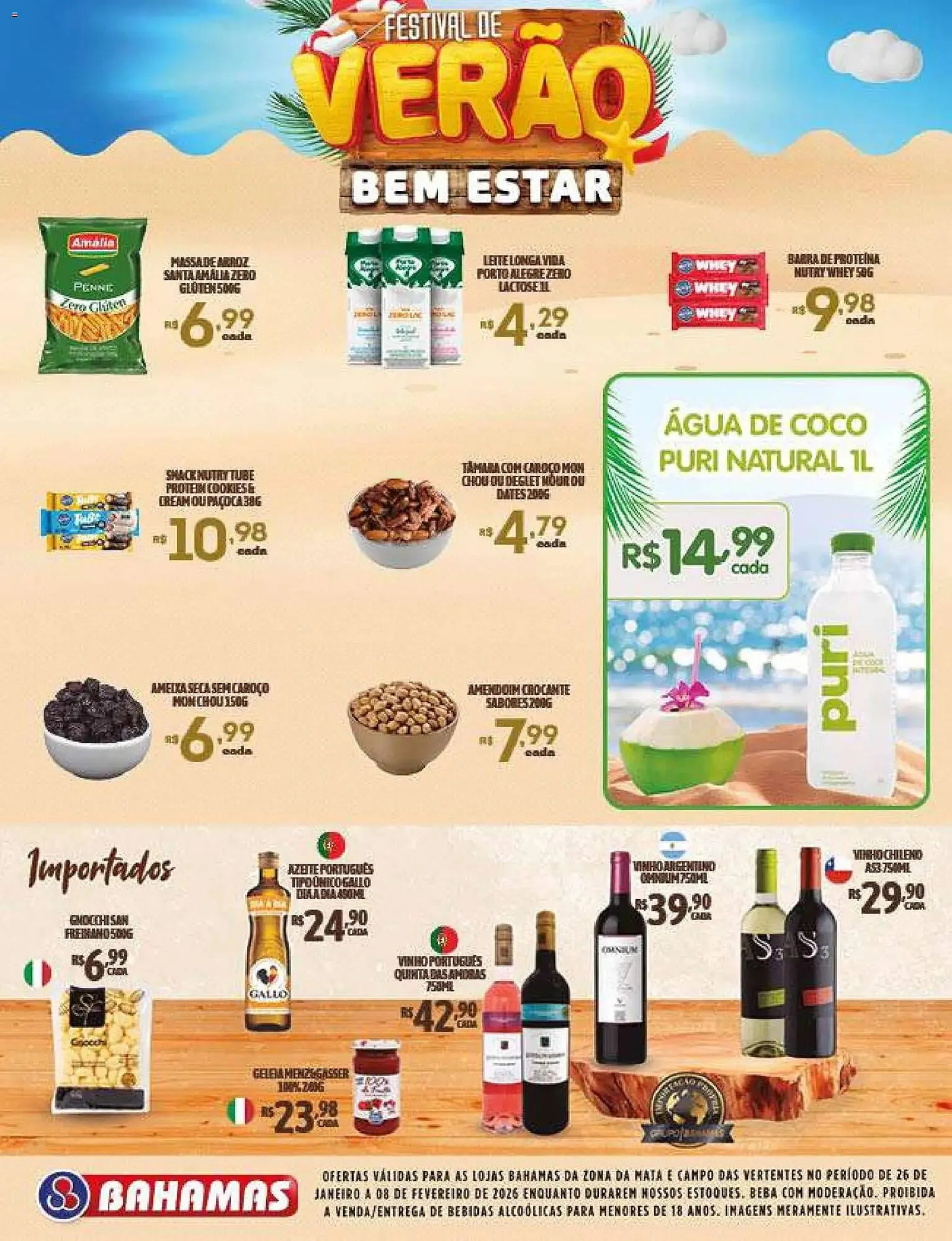 Encarte de Catálogo Bahamas Supermercados 29 de janeiro até 8 de fevereiro 2026 - Pagina 6