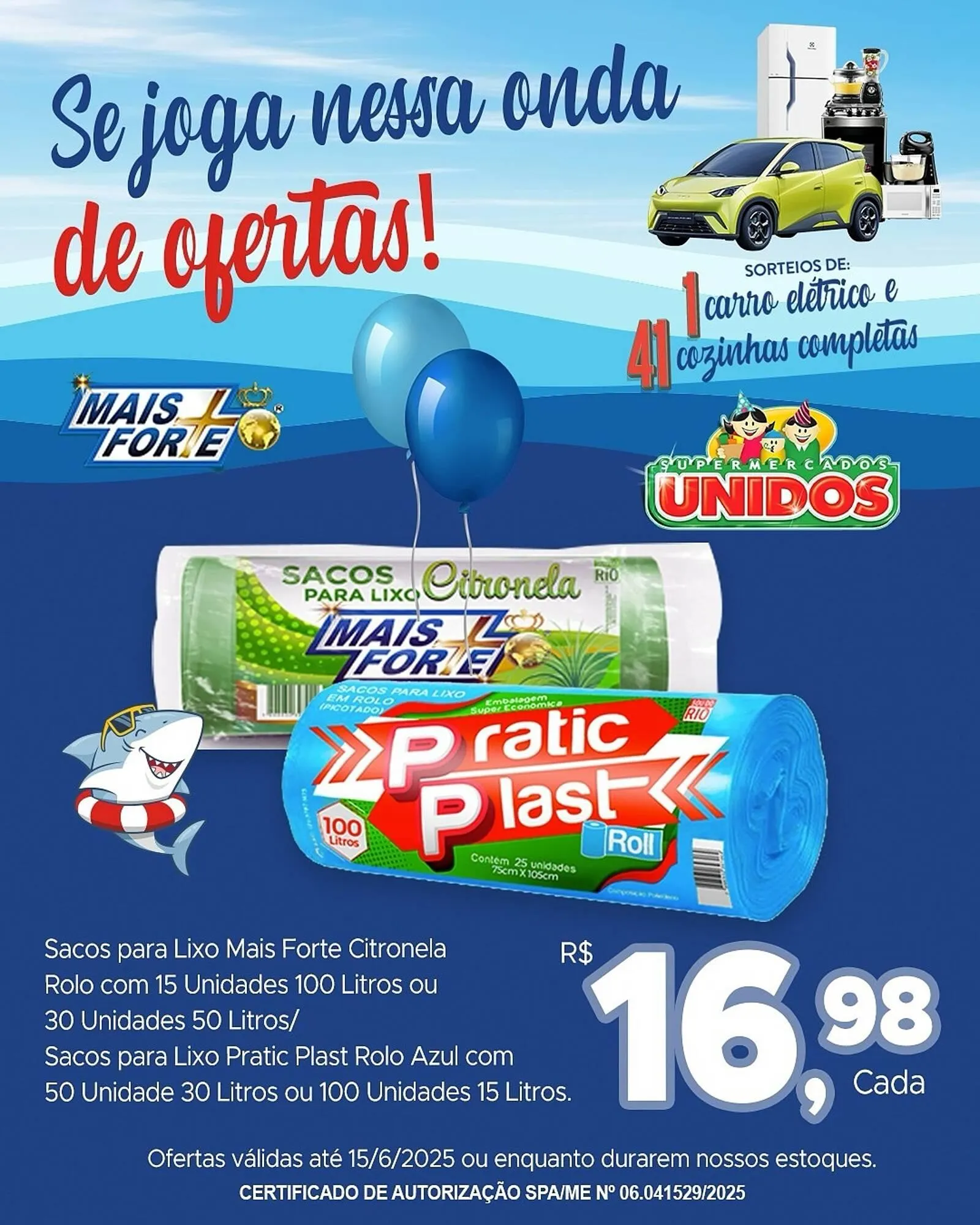 Encarte de Catálogo Supermercados Unidos 5 de junho até 15 de junho 2025 - Pagina 4