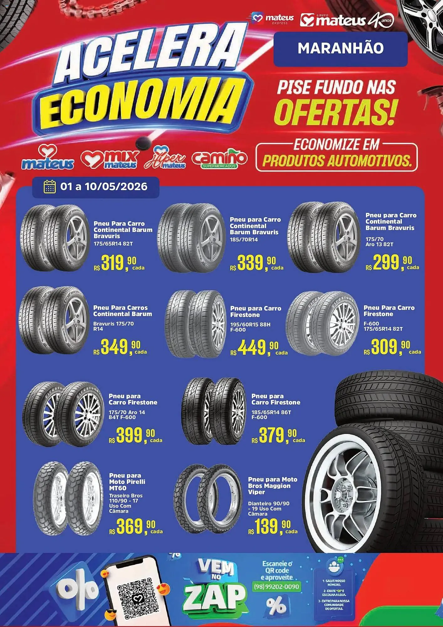 Encarte de Catálogo Supermercados Mateus 1 de maio até 11 de maio 2026 - Pagina 1