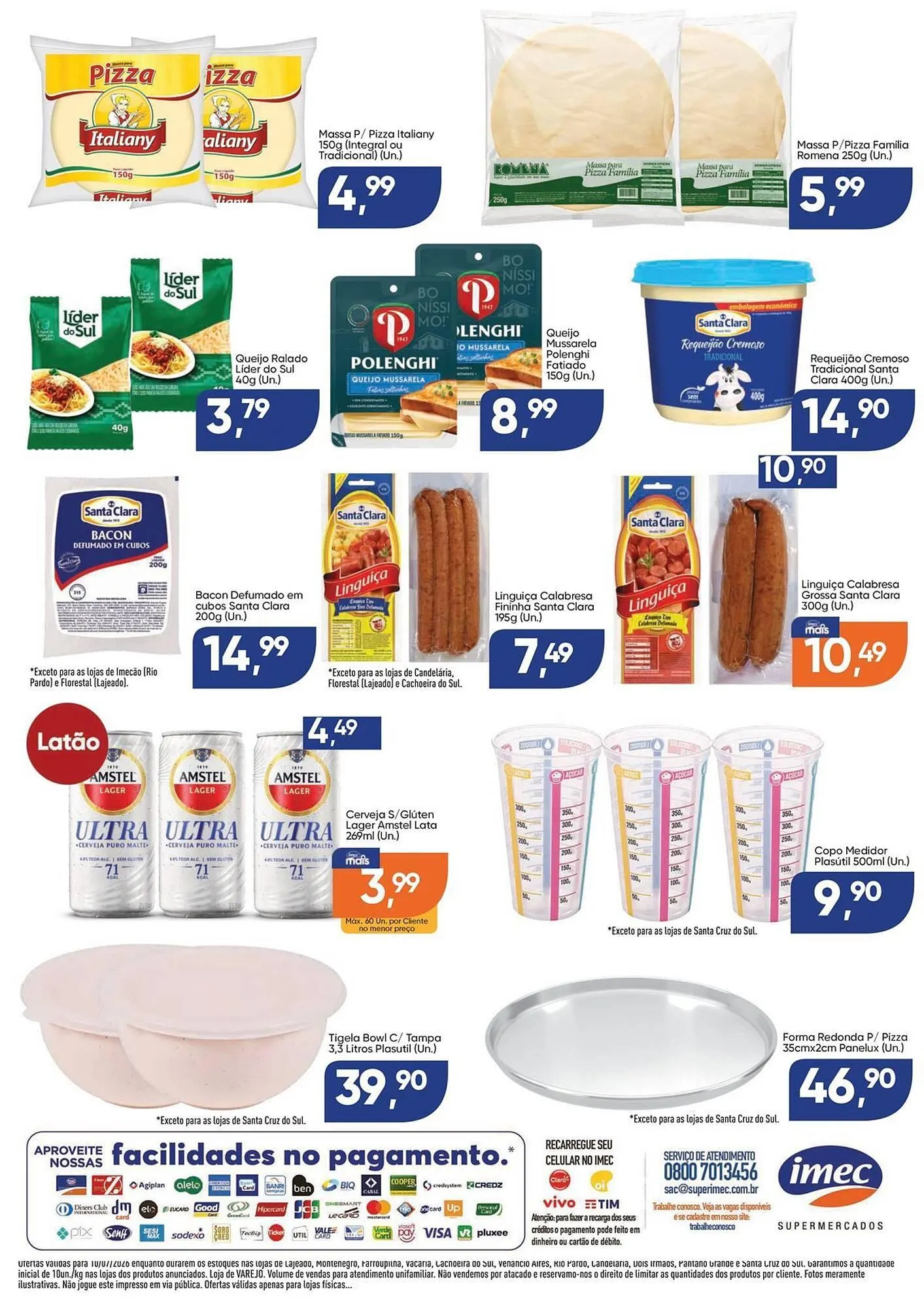 Encarte de Catálogo Imec Supermercados 10 de julho até 10 de julho 2026 - Pagina 2