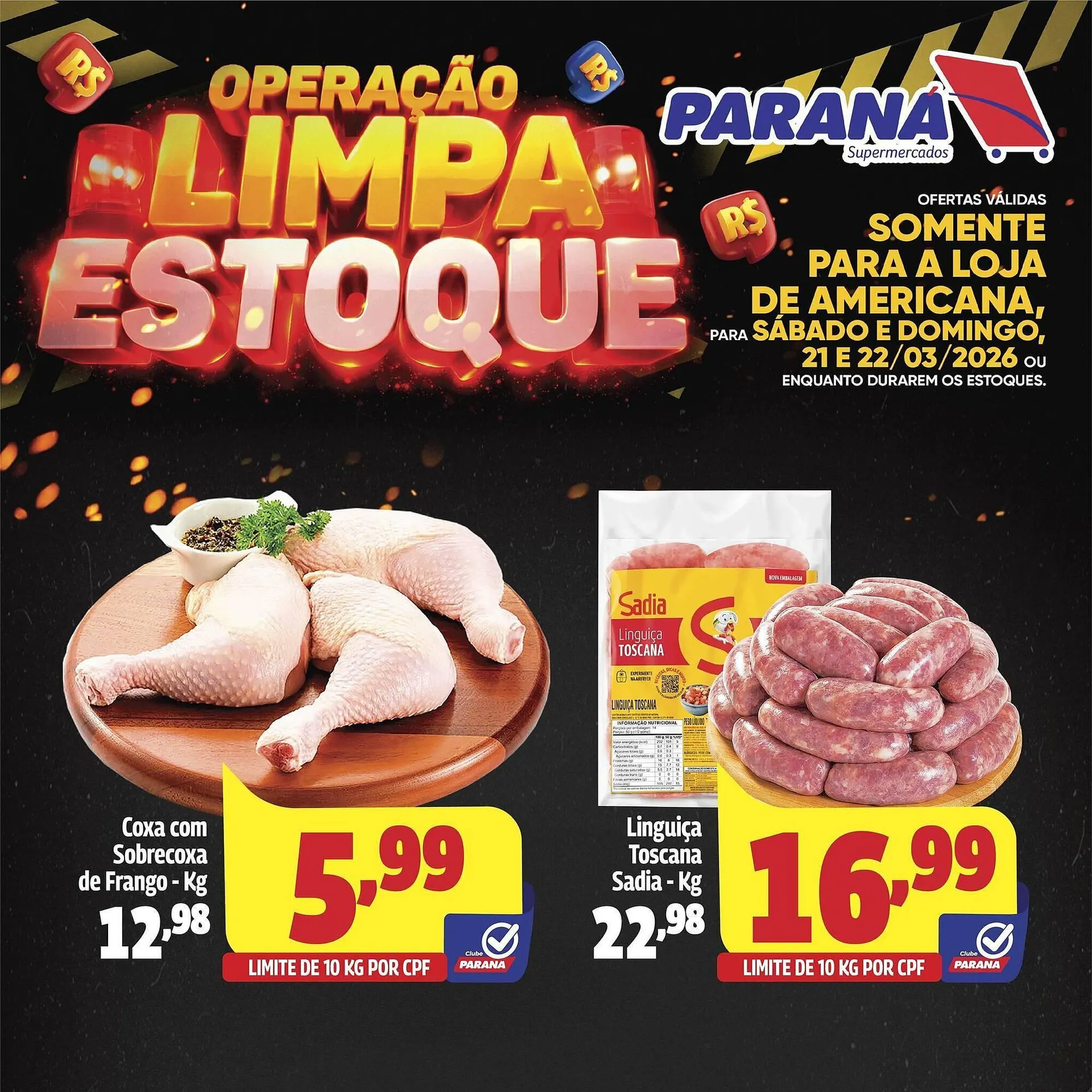 Encarte de Folheto Supermercado Paraná 21 de março até 22 de março 2026 - Pagina 2