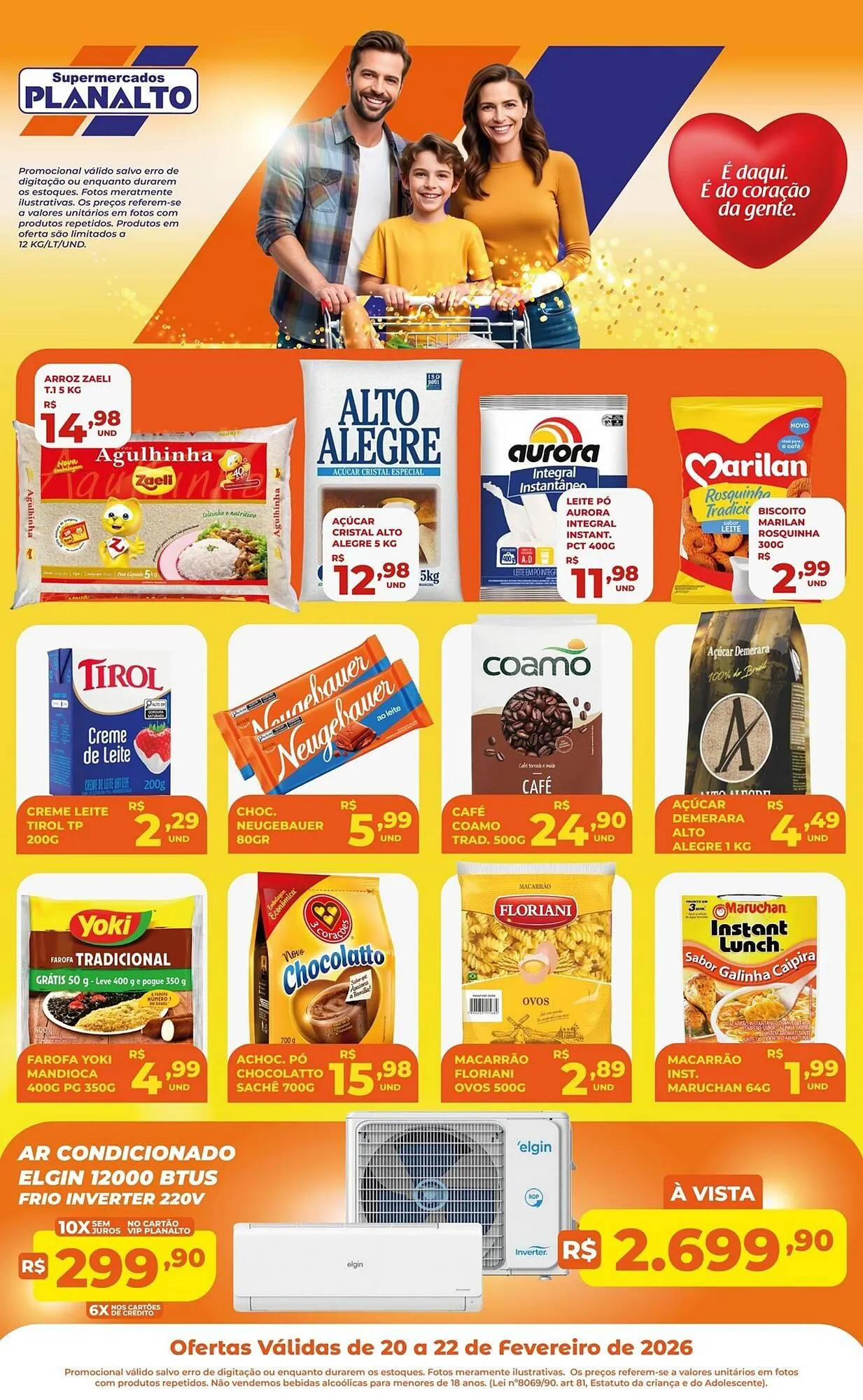 Encarte de Catálogo Supermercados Planalto 20 de fevereiro até 22 de fevereiro 2026 - Pagina 2