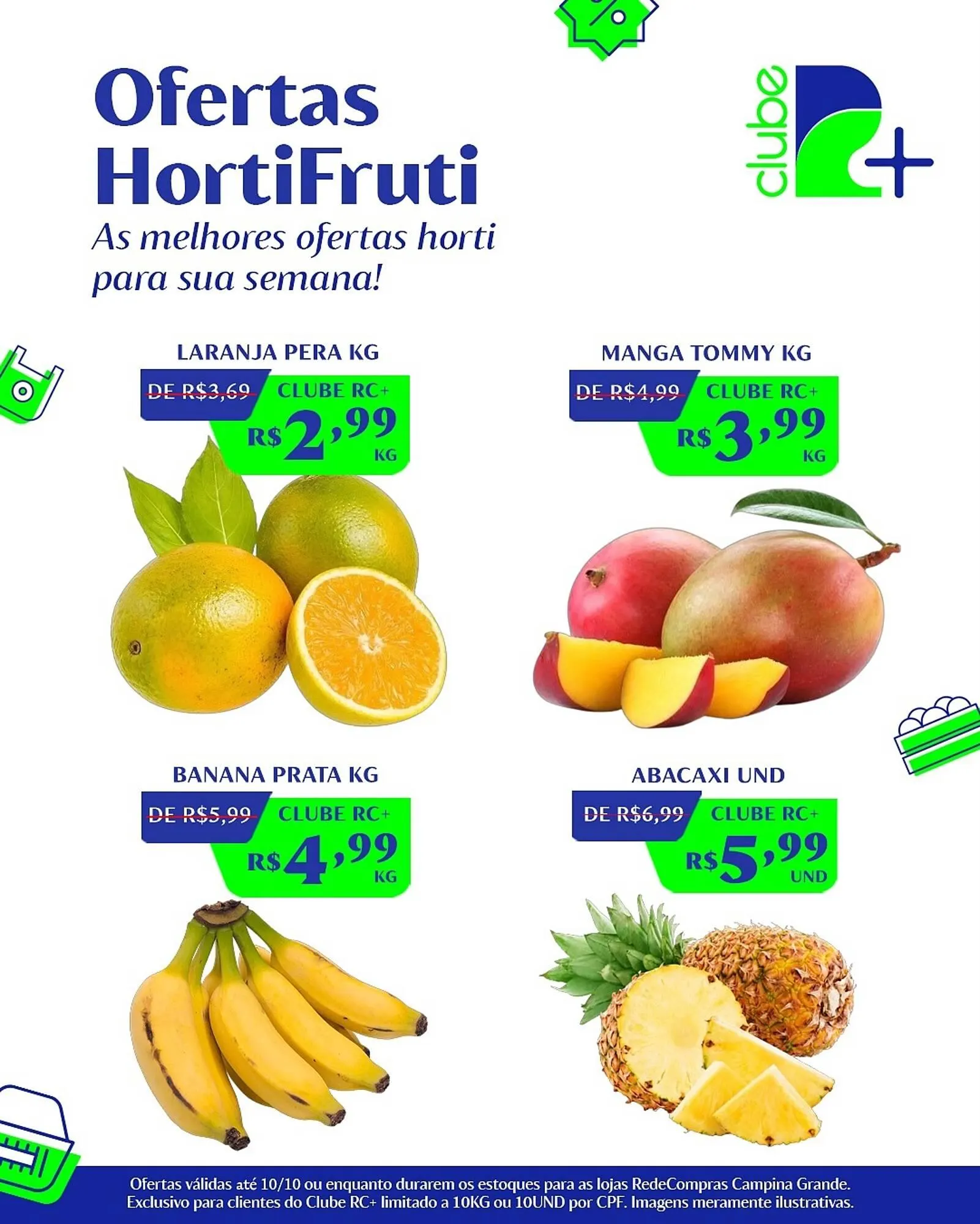 Encarte de Encarte Rede Compras 9 de outubro até 10 de outubro 2025 - Pagina 1