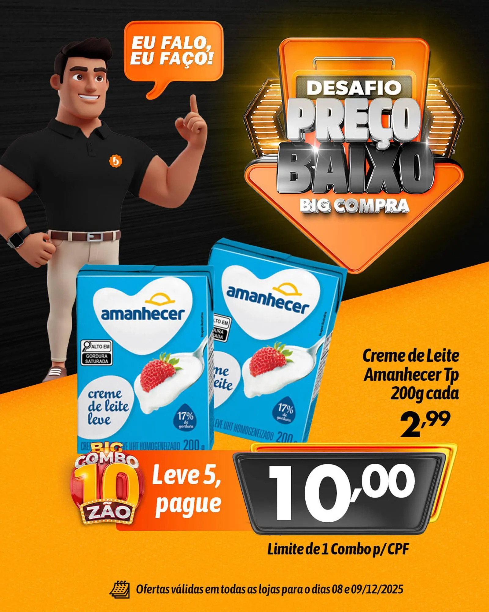 Encarte de Catálogo Supermercados Big Compra 8 de dezembro até 9 de dezembro 2025 - Pagina 2