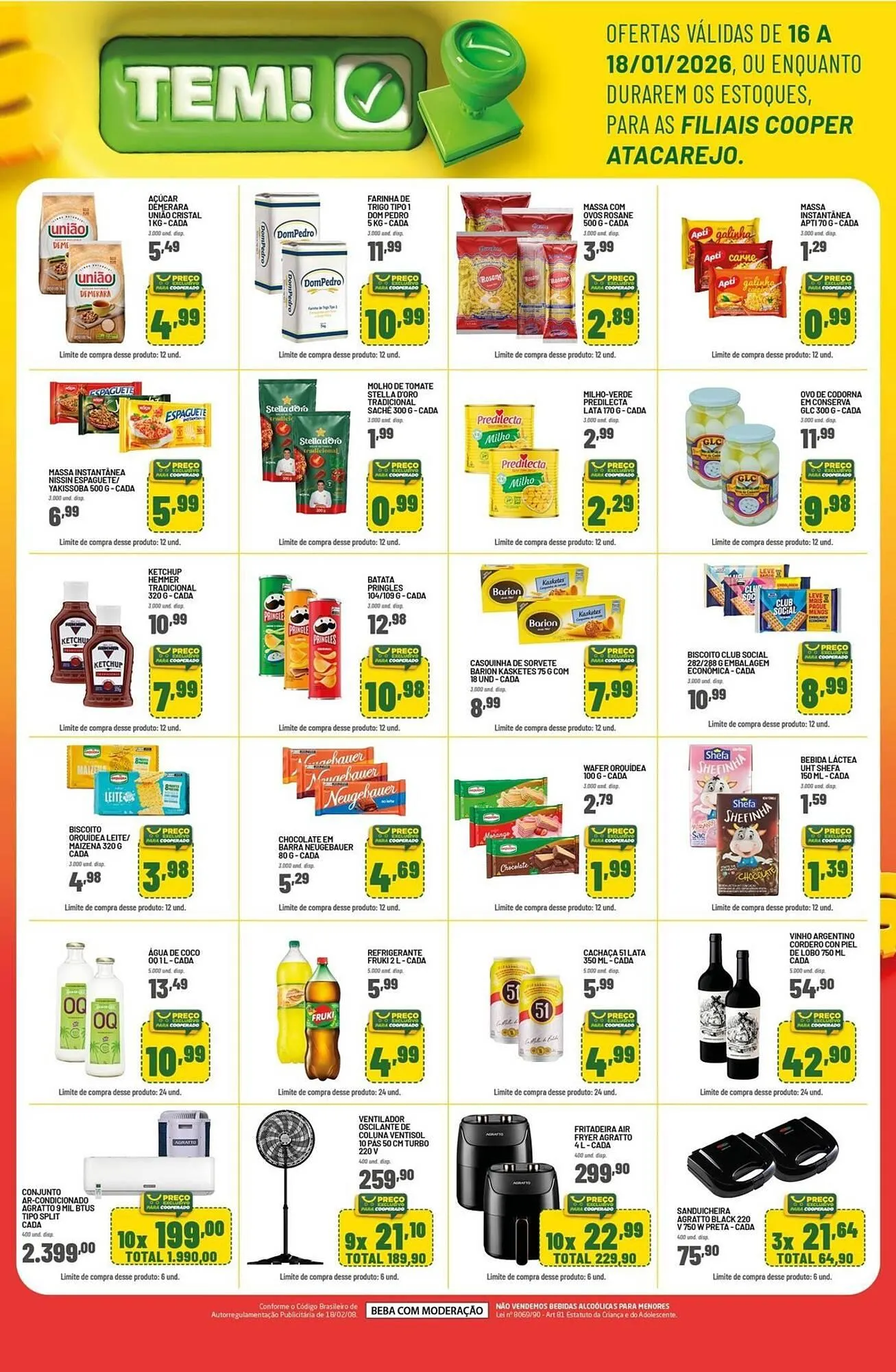 Encarte de Tabloide Cooper 16 de janeiro até 18 de janeiro 2026 - Pagina 3