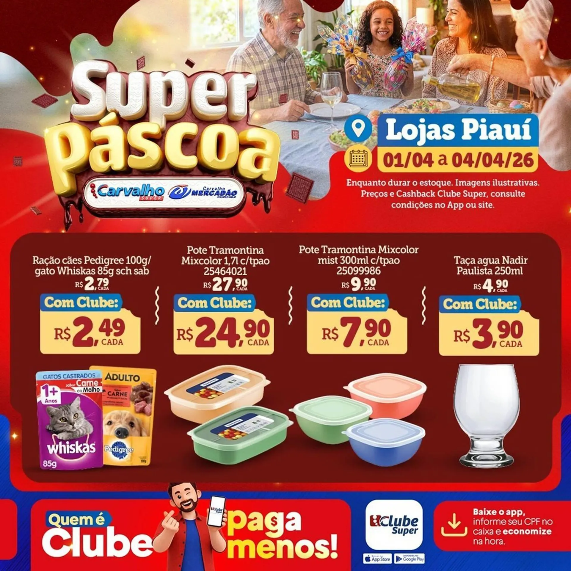 Encarte de Catálogo Carvalho Supermercado 1 de abril até 4 de abril 2026 - Pagina 10