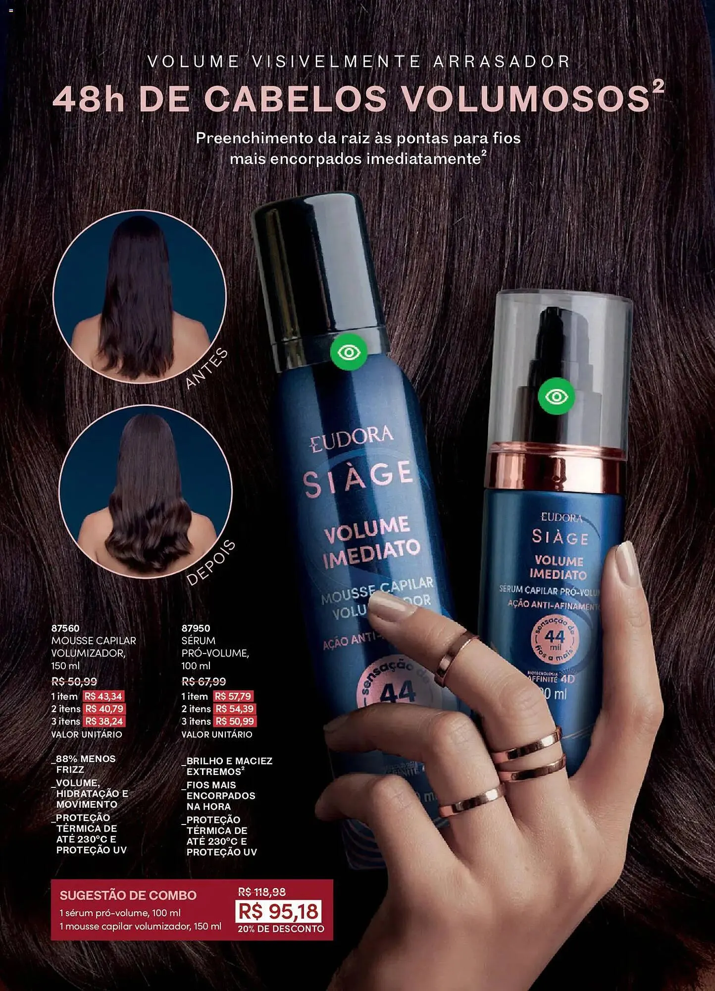 Encarte de Catálogo Eudora 19 de fevereiro até 19 de março 2026 - Pagina 6