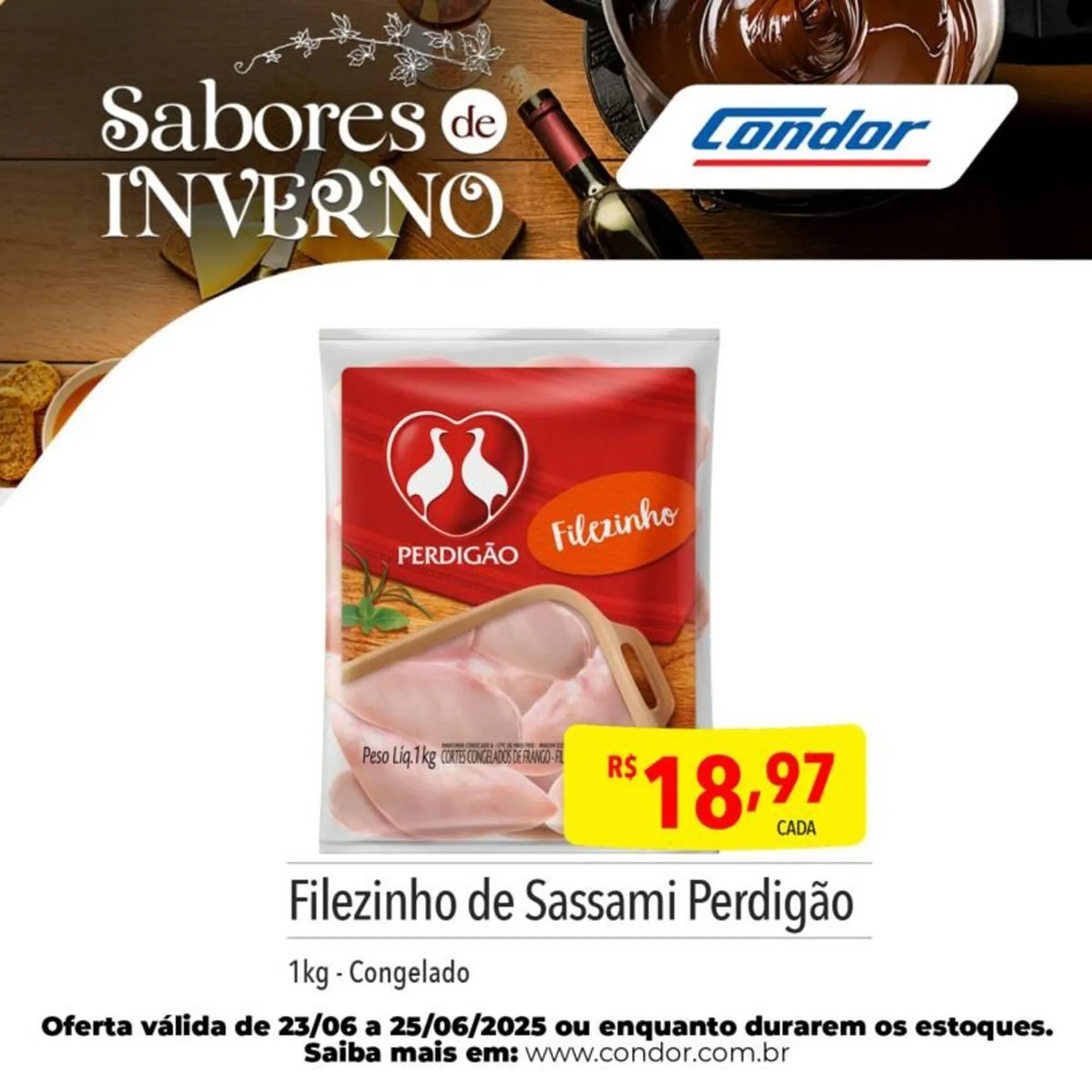Encarte de Catálogo Supermercados Condor 24 de junho até 25 de junho 2025 - Pagina 1