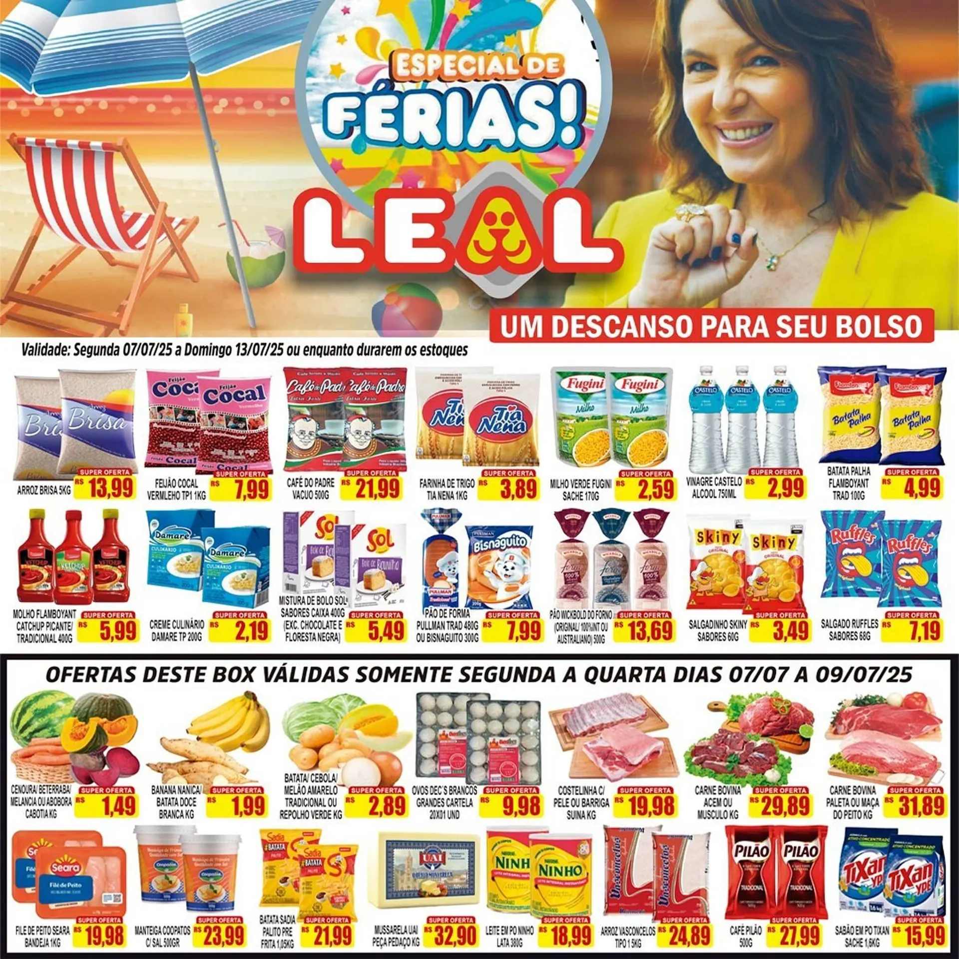 Encarte de Catálogo Supermercado leal 7 de julho até 13 de julho 2025 - Pagina 2