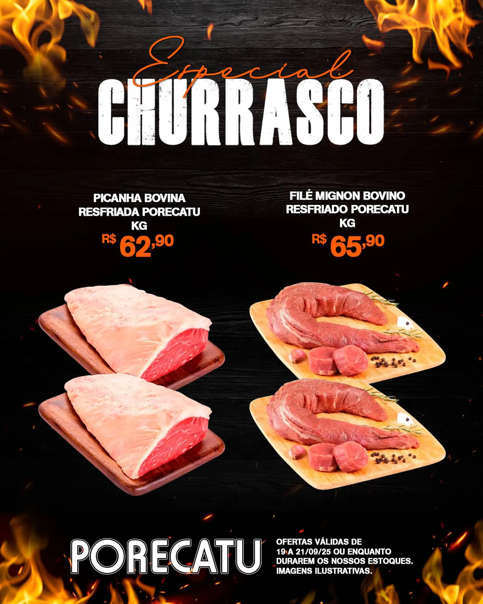 Encarte de Catálogo Supermercado Porecatu 19 de setembro até 21 de setembro 2025 - Pagina 3