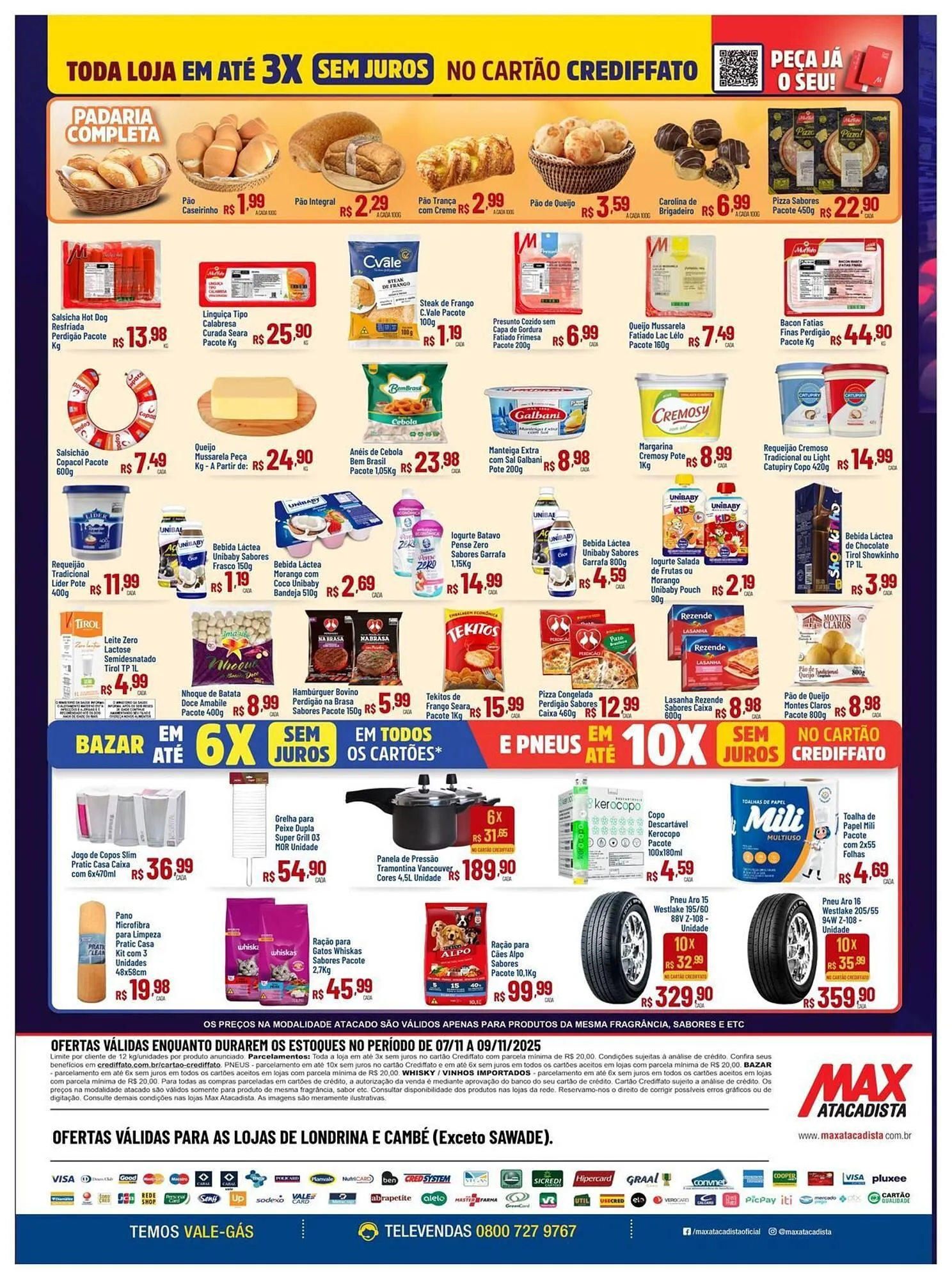 Encarte de Encarte Max Atacadista 7 de novembro até 9 de novembro 2025 - Pagina 4