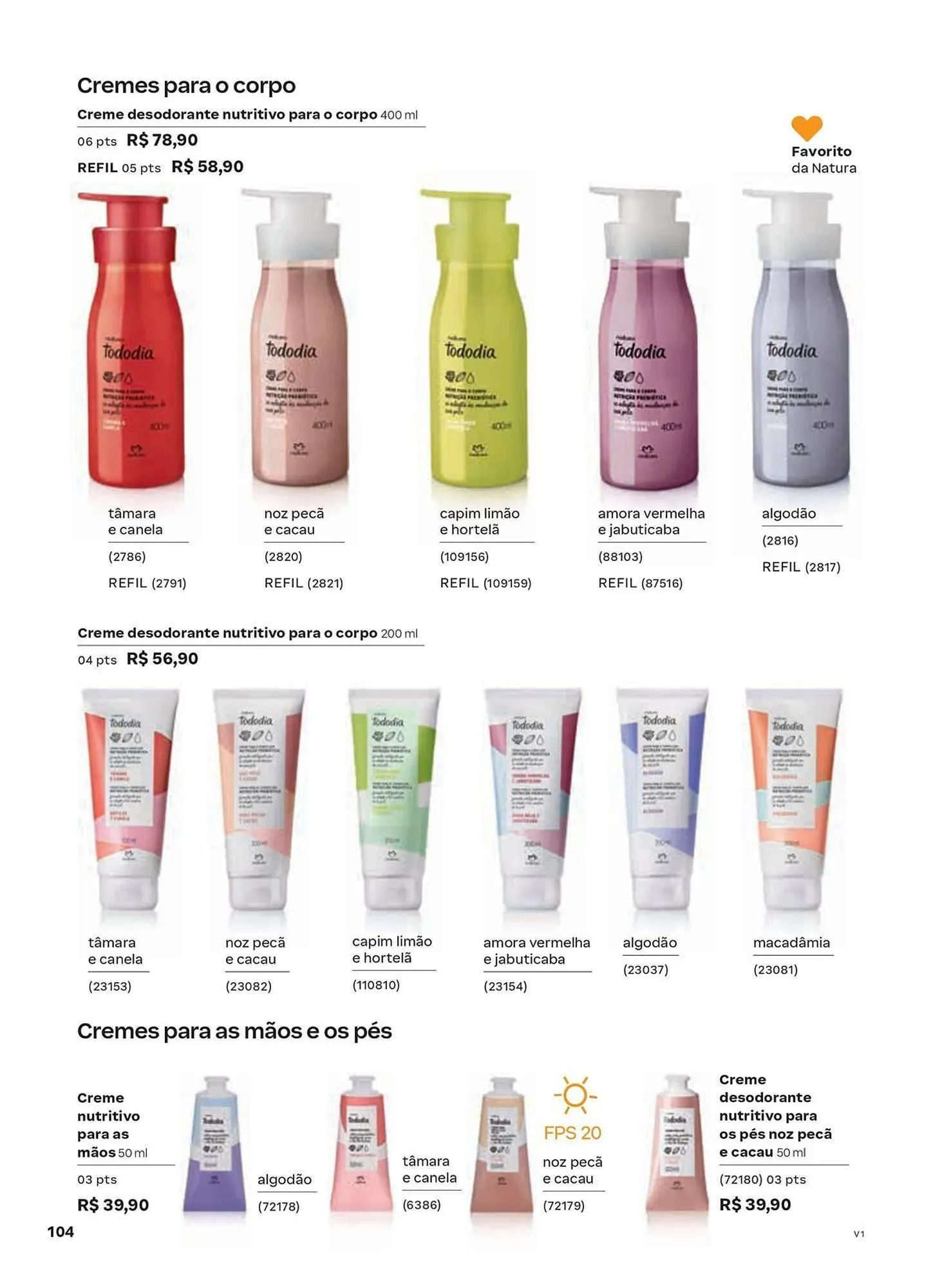 Encarte de Catálogo Natura 1 de janeiro até 31 de janeiro 2026 - Pagina 104
