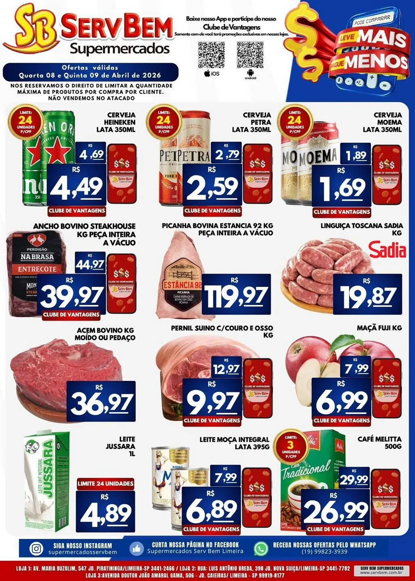 Encarte de Catálogo ServBem 8 de abril até 9 de abril 2026 - Pagina 1