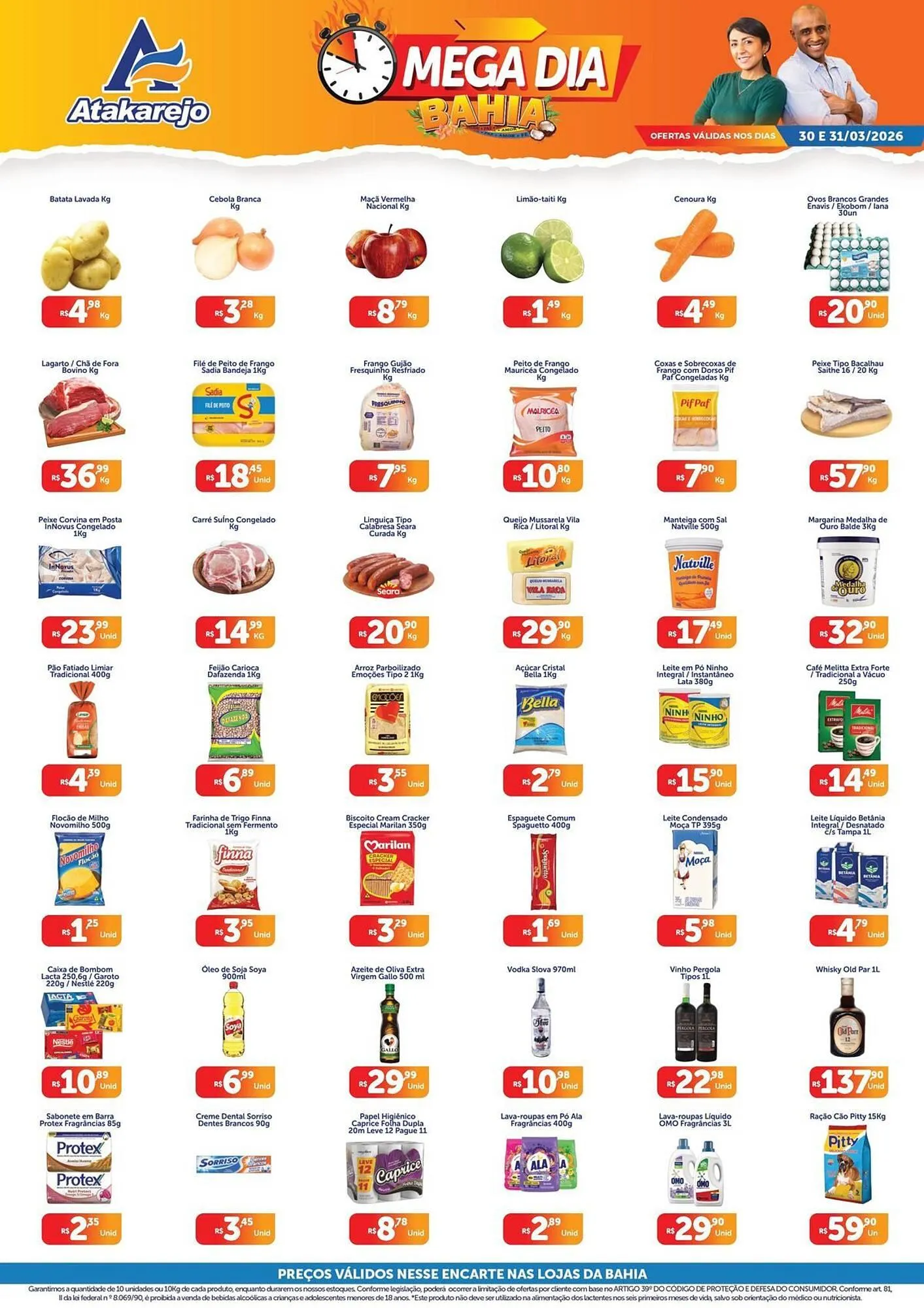 Encarte de Encarte Atakarejo 30 de março até 31 de março 2026 - Pagina 1