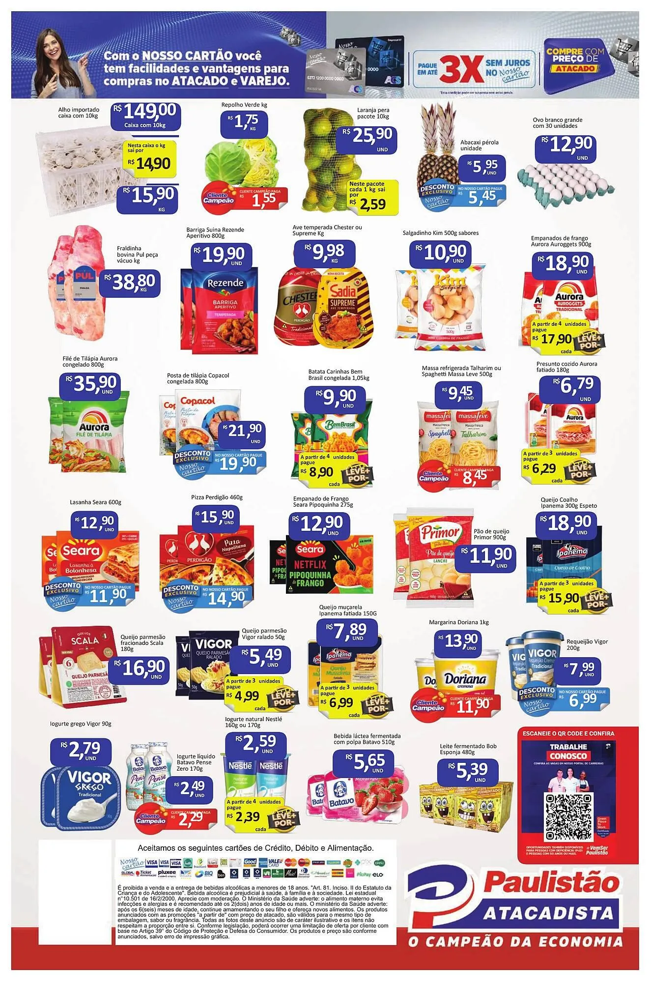 Encarte de Catálogo Paulistão Supermercados 16 de janeiro até 18 de janeiro 2026 - Pagina 4