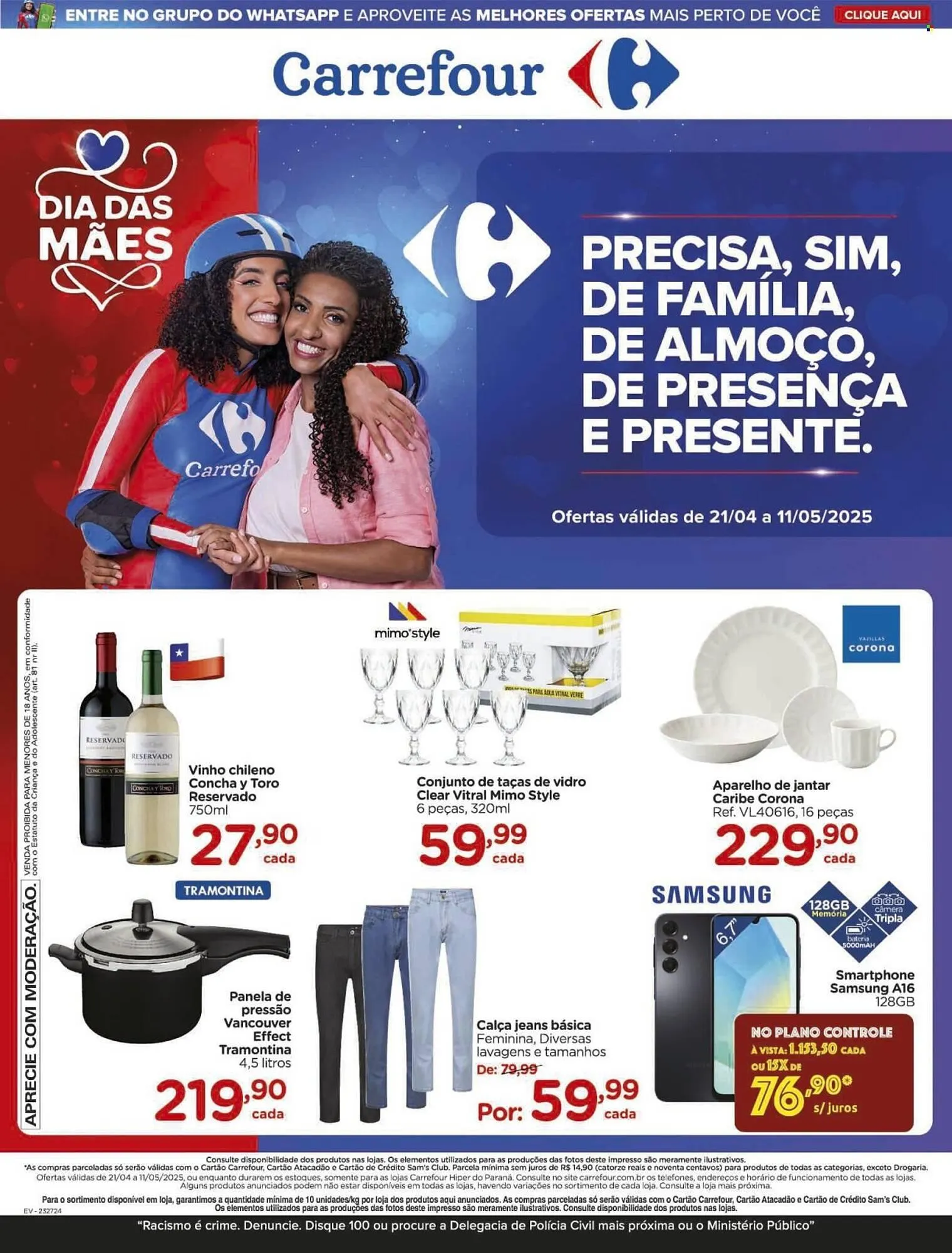 Encarte de Catálogo Carrefour 21 de abril até 11 de maio 2025 - Pagina 1