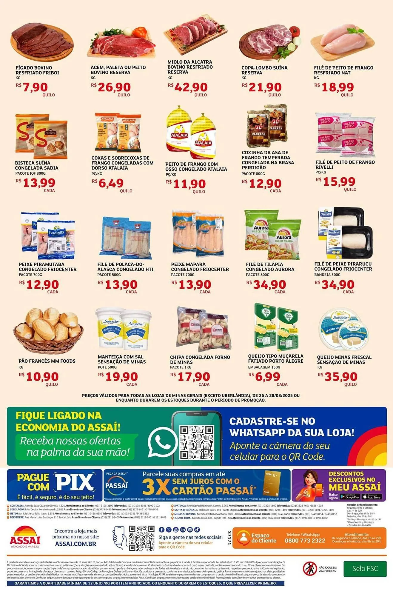 Encarte de Catálogo Assaí Atacadista 26 de agosto até 28 de agosto 2025 - Pagina 2