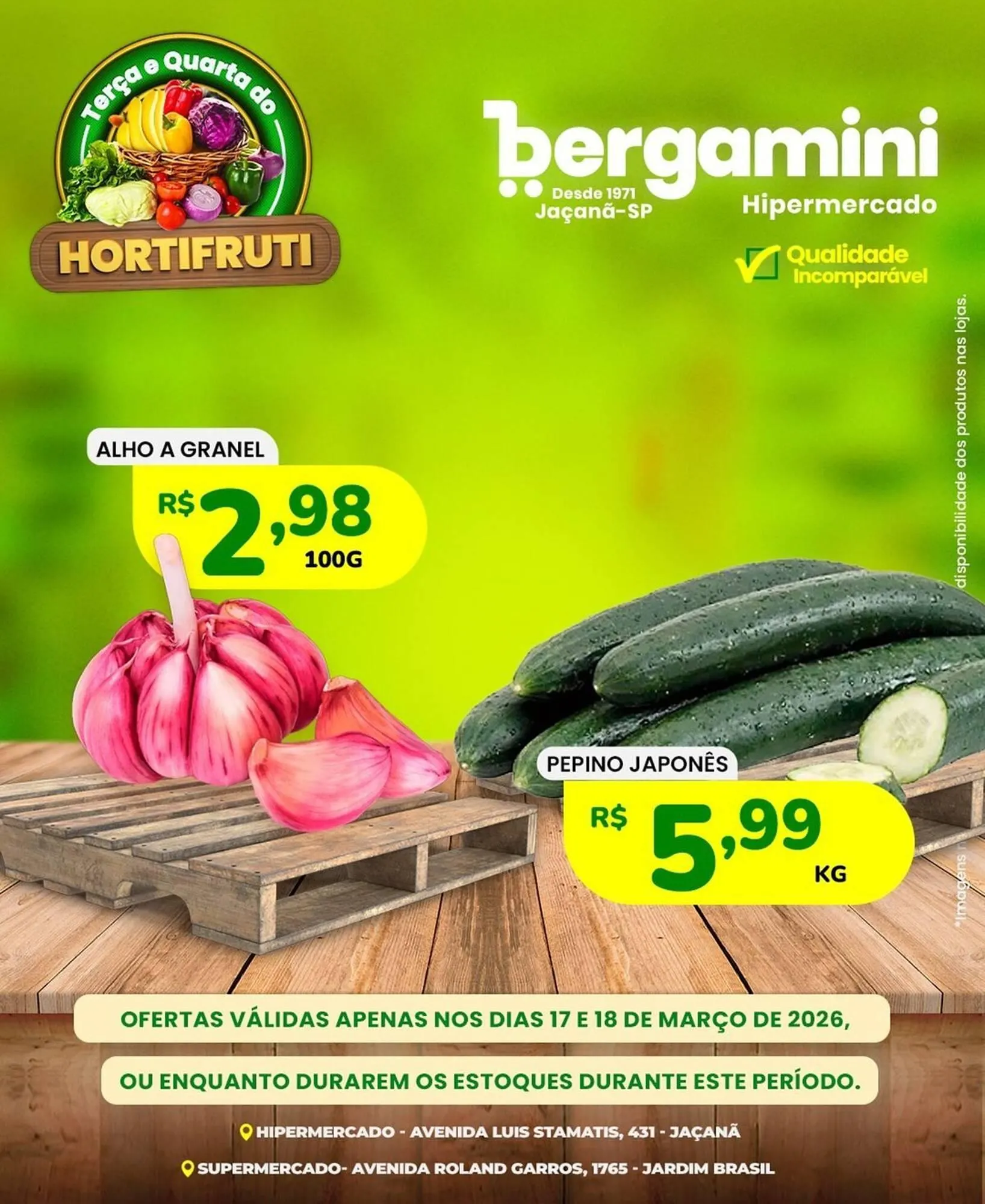 Encarte de Catálogo Supermercado Bergamini 17 de março até 18 de março 2026 - Pagina 4