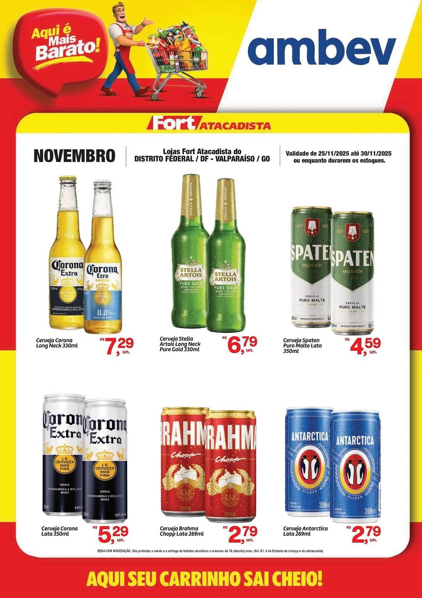 Encarte de Tabloide Fort Atacadista 25 de novembro até 30 de novembro 2025 - Pagina 1