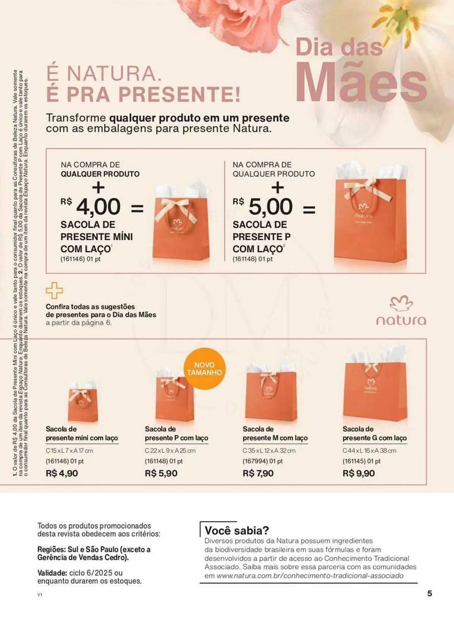Encarte de Catálogo Natura 28 de abril até 31 de maio 2025 - Pagina 5