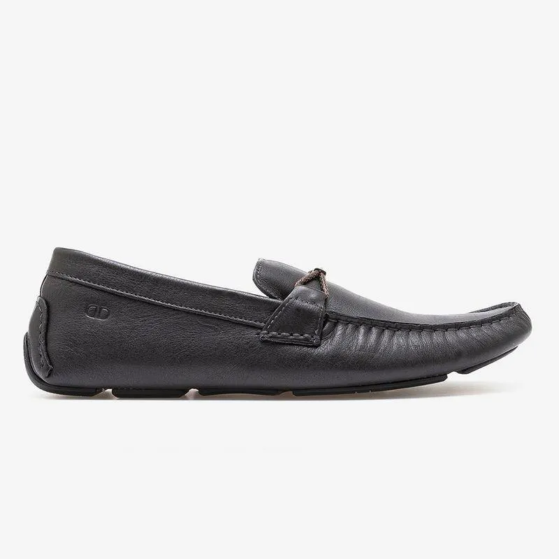 Mocassim Denim Laguna Preto