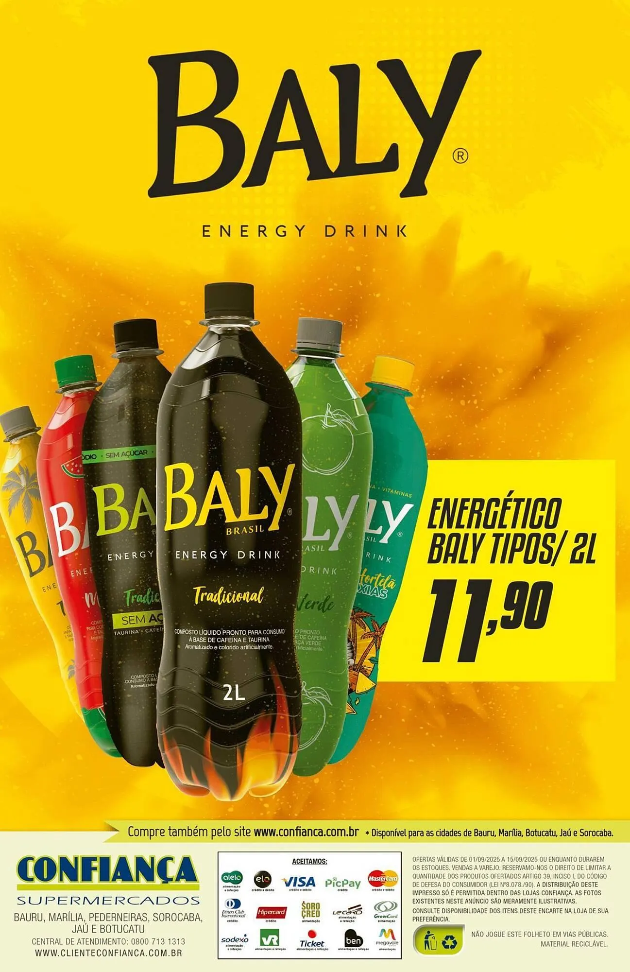 Encarte de Catálogo Confiança Supermercados 5 de setembro até 15 de setembro 2025 - Pagina 12