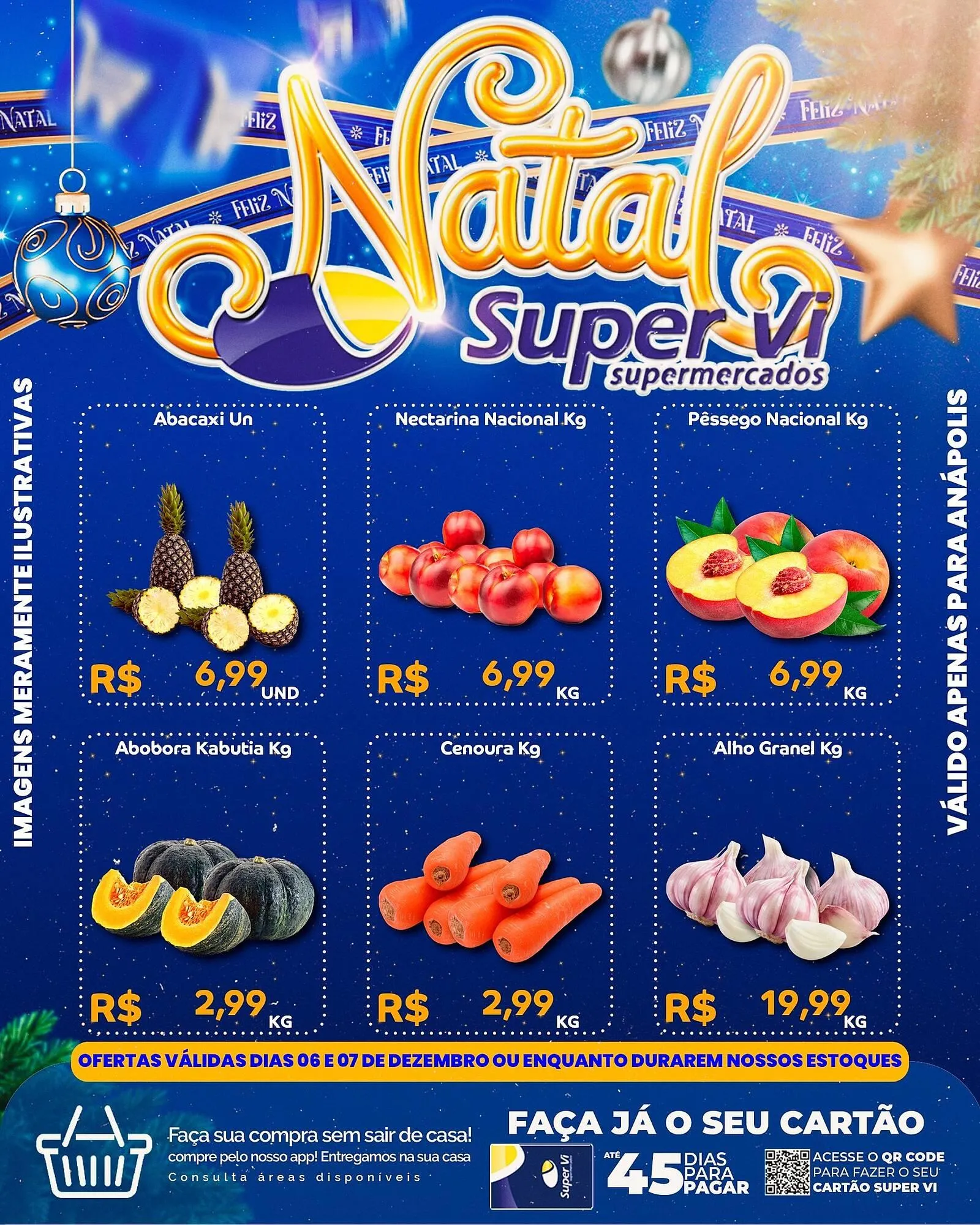 Encarte de Catálogo Super Vi Supermercados 6 de dezembro até 7 de dezembro 2025 - Pagina 1