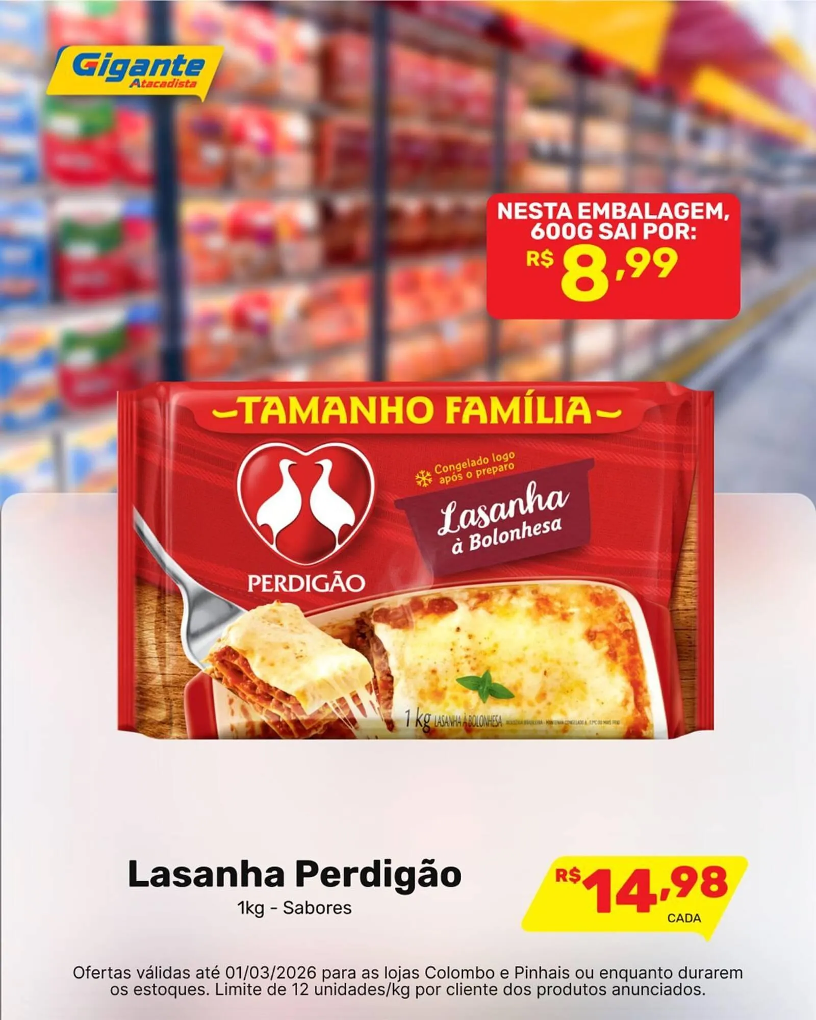 Encarte de Encarte Gigante Atacadista 26 de fevereiro até 1 de março 2026 - Pagina 1