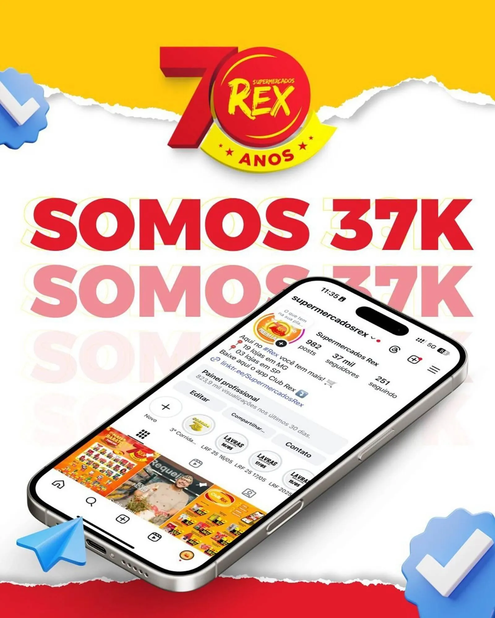 Encarte de Catálogo Supermercados Rex 15 de agosto até 20 de agosto 2025 - Pagina 6