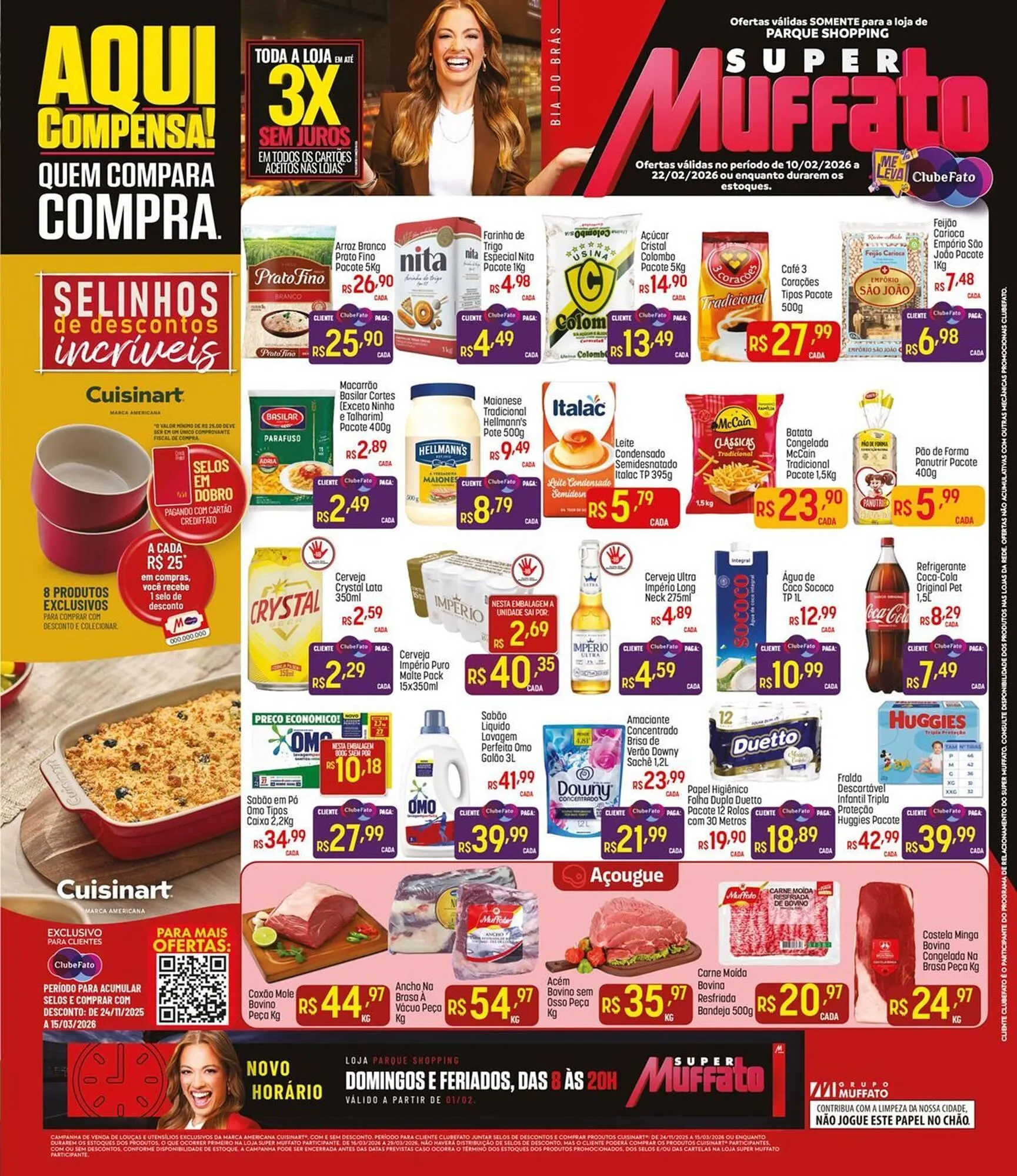 Encarte de Encarte Muffato 10 de fevereiro até 22 de fevereiro 2026 - Pagina 1