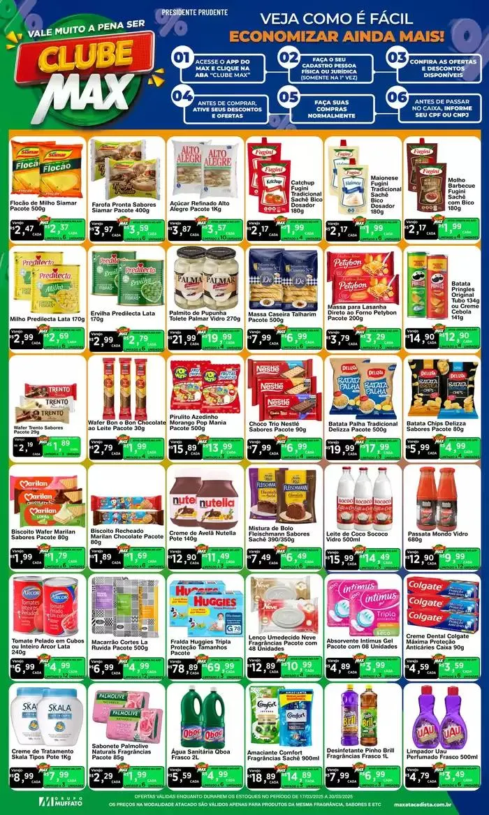 Encarte de Ofertas para caçadores de pechinchas 17 de março até 30 de março 2025 - Pagina 1