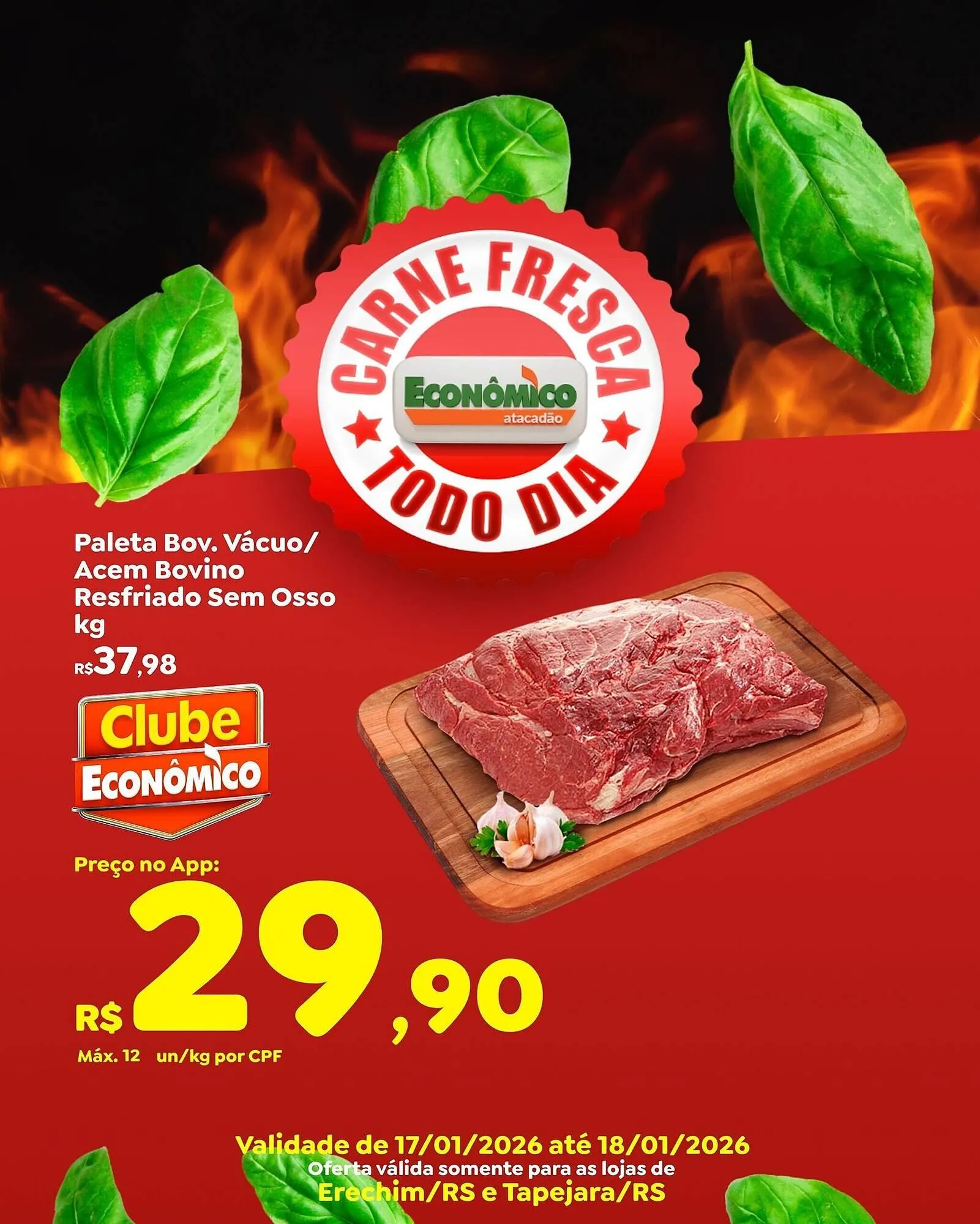 Encarte de Catálogo Econômico Atacadão 17 de janeiro até 18 de janeiro 2026 - Pagina 4