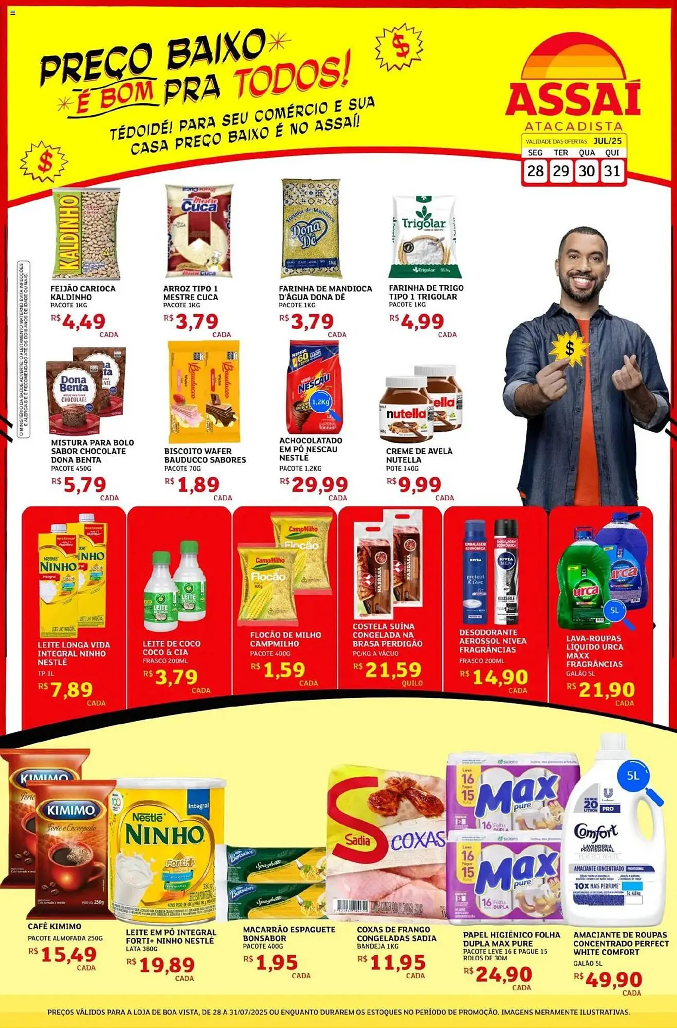 Encarte de Catálogo Assaí Atacadista 28 de julho até 1 de agosto 2025 - Pagina 1