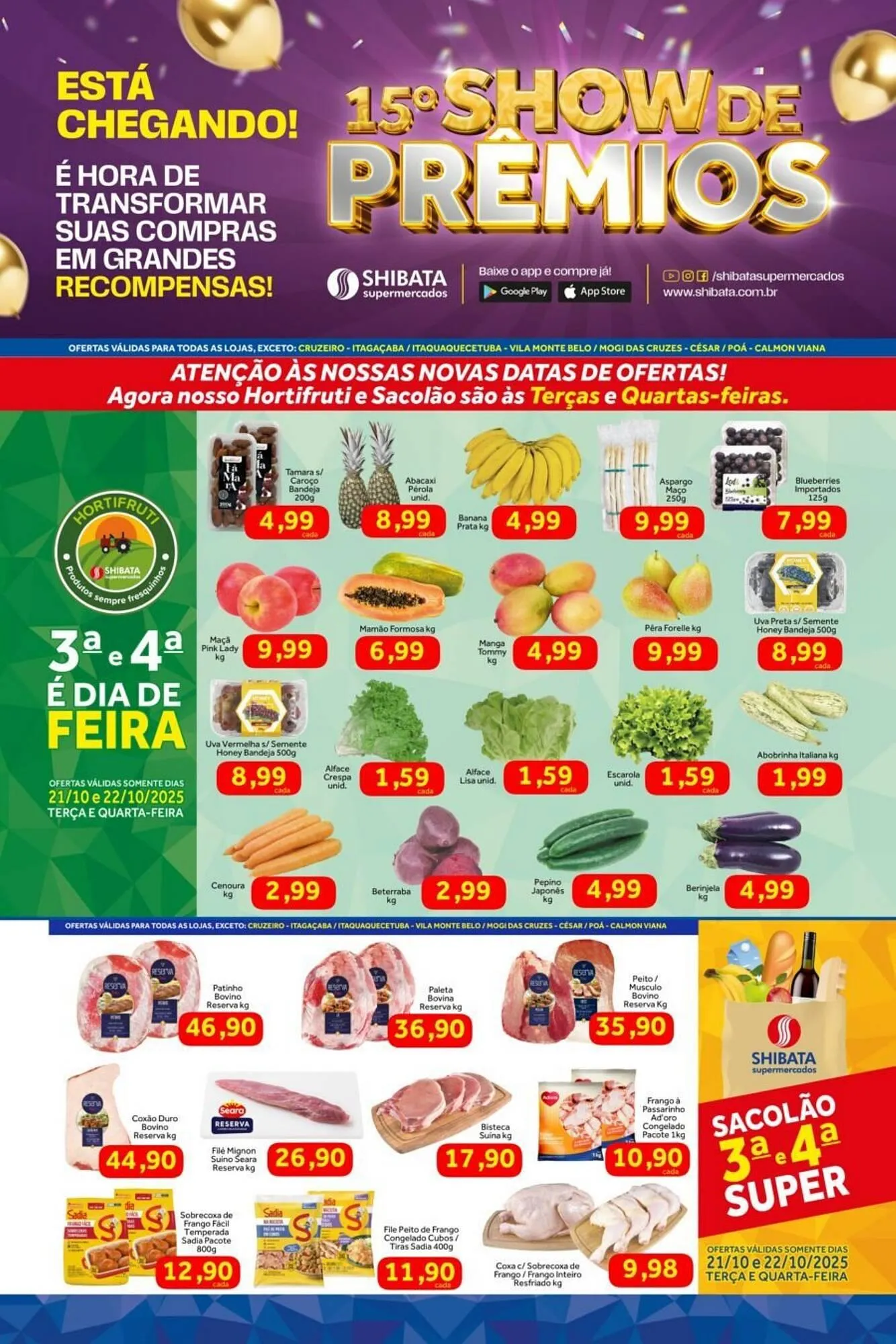 Folheto Shibata Supermercados - 1