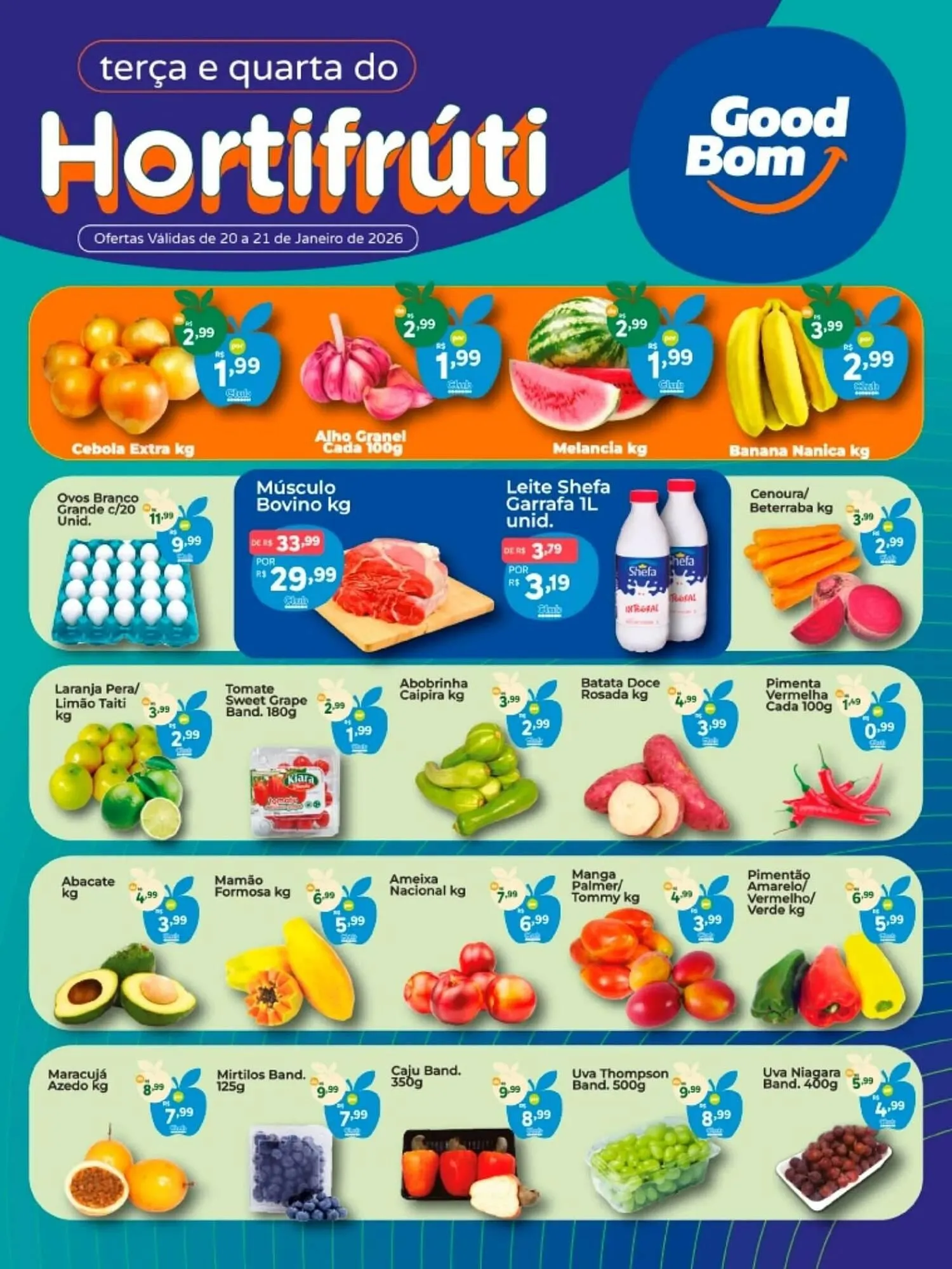 Encarte de Folheto GoodBom 20 de janeiro até 21 de janeiro 2026 - Pagina 1