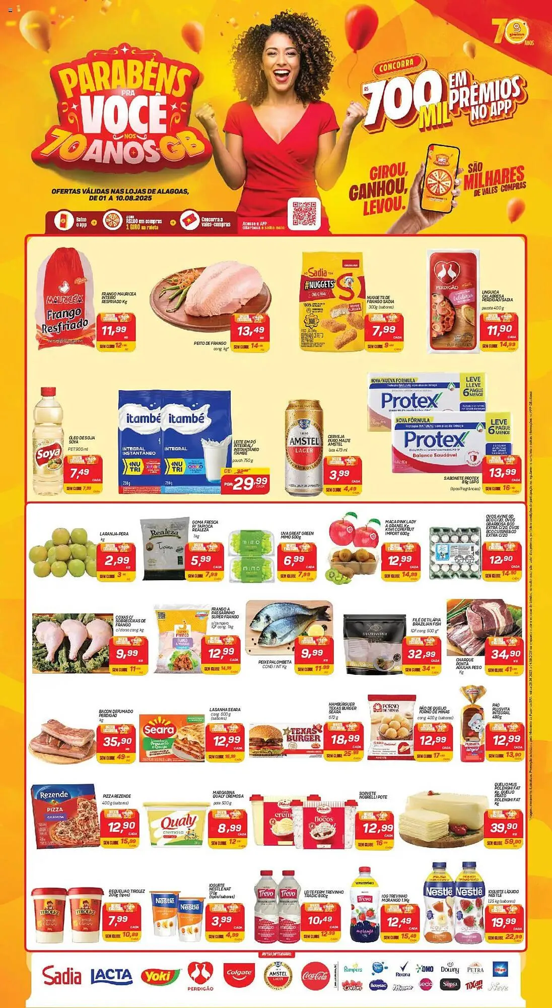 Encarte de Catálogo GBarbosa 1 de agosto até 10 de agosto 2025 - Pagina 1